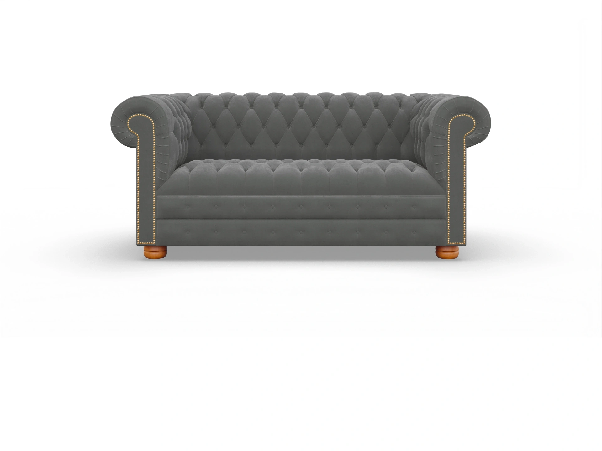 Ansicht des Produktes Osmond 2-Sitzer Sofa in Stoff Grau