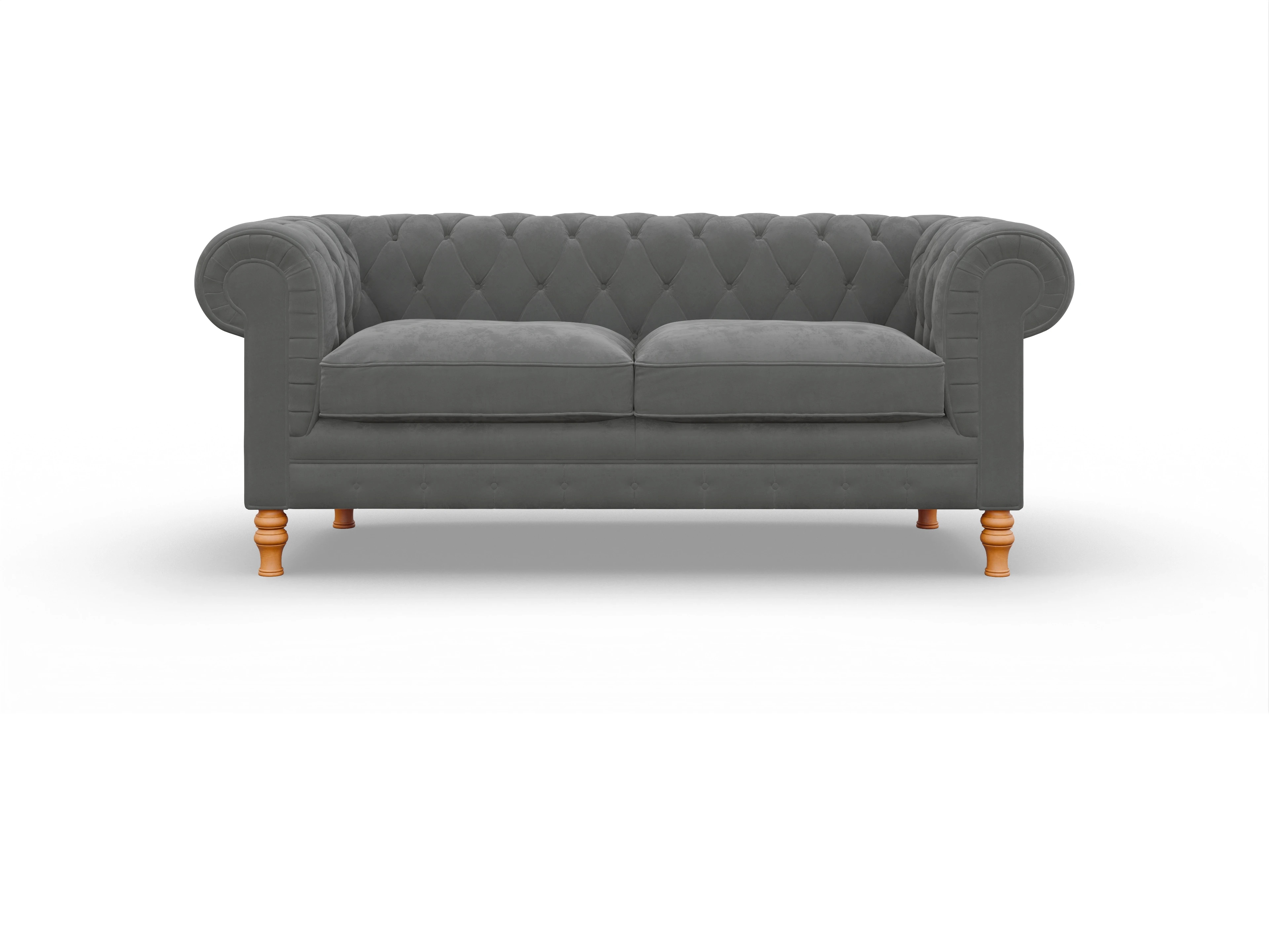 Ansicht des Produktes Countess 2-Sitzer Sofa in Stoff Grau