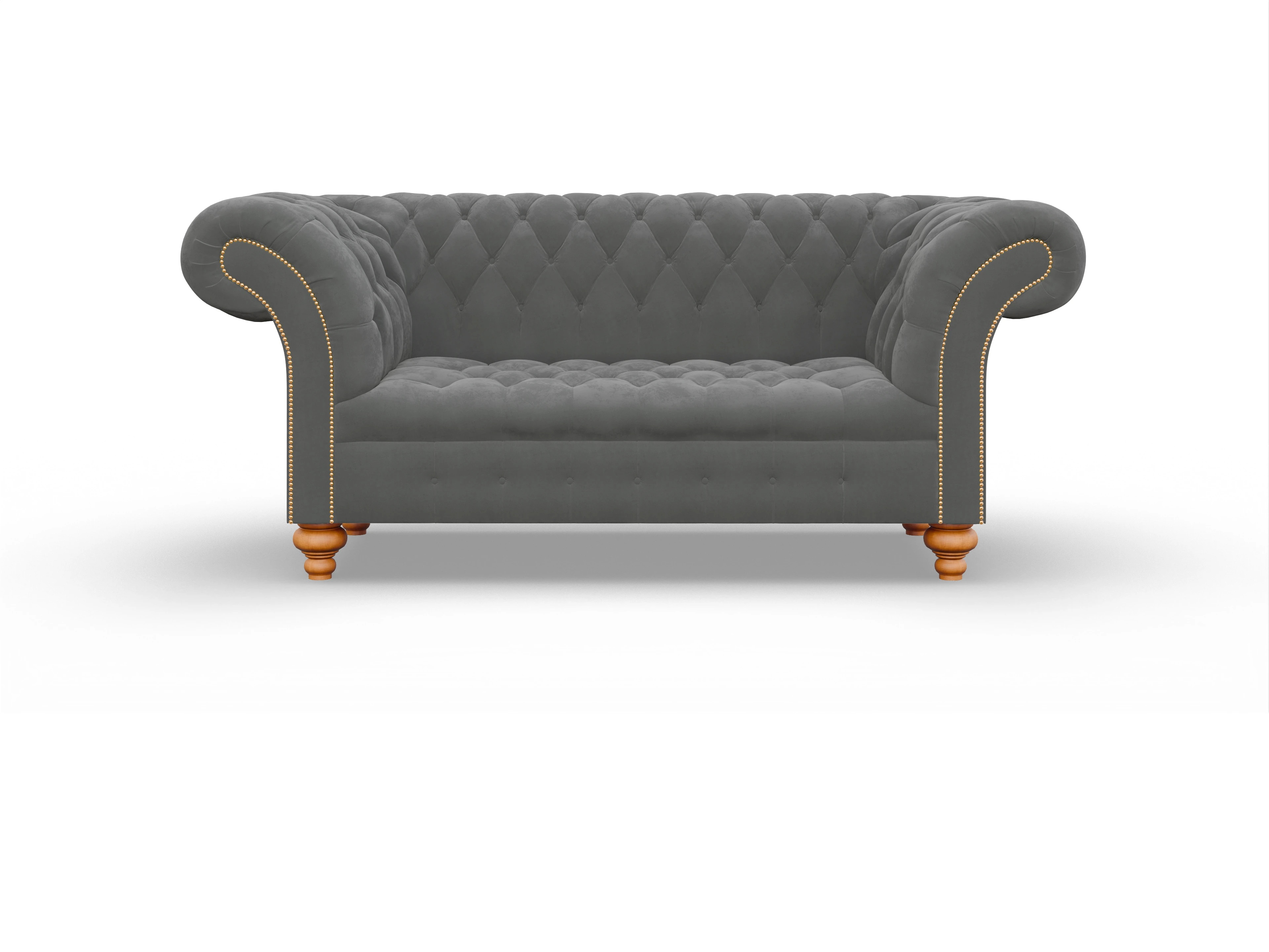 Ansicht des Produktes Mayfair 2-Sitzer Sofa in Stoff Grau