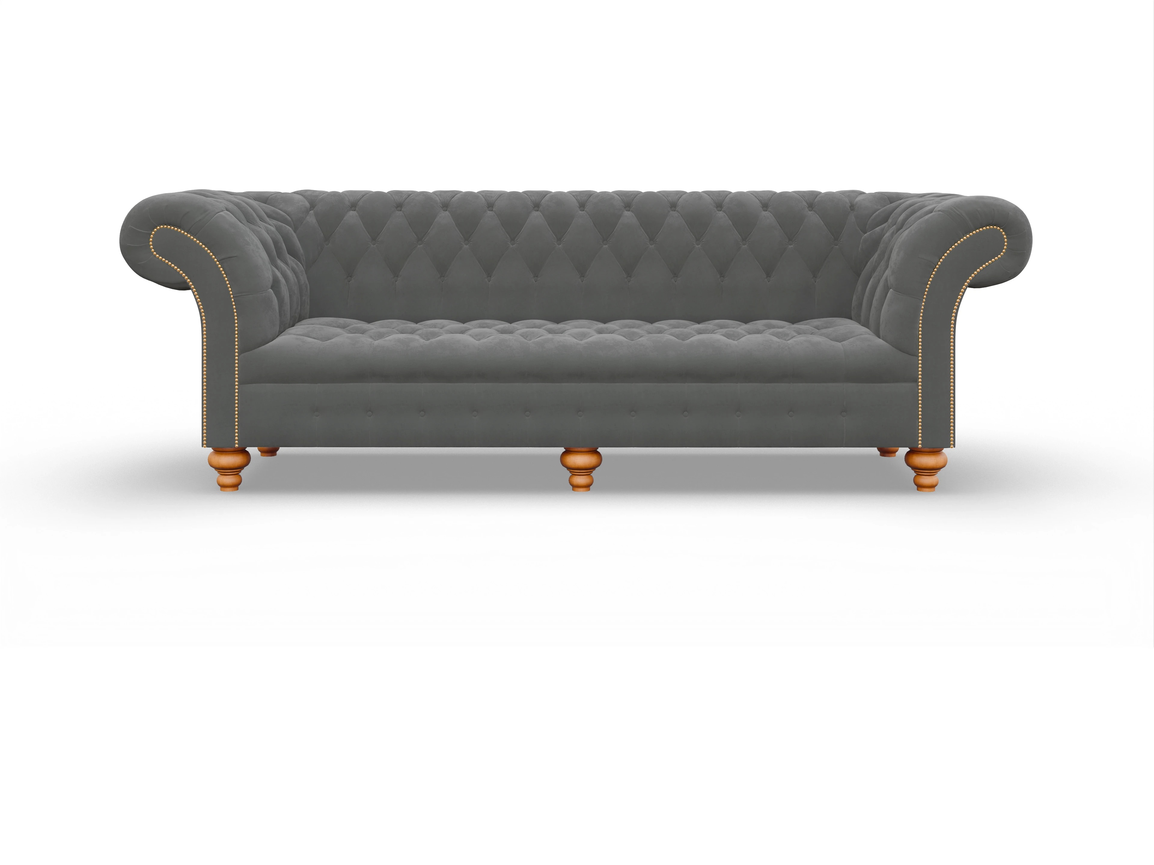 Ansicht des Produktes Mayfair 4-Sitzer Sofa in Stoff Grau