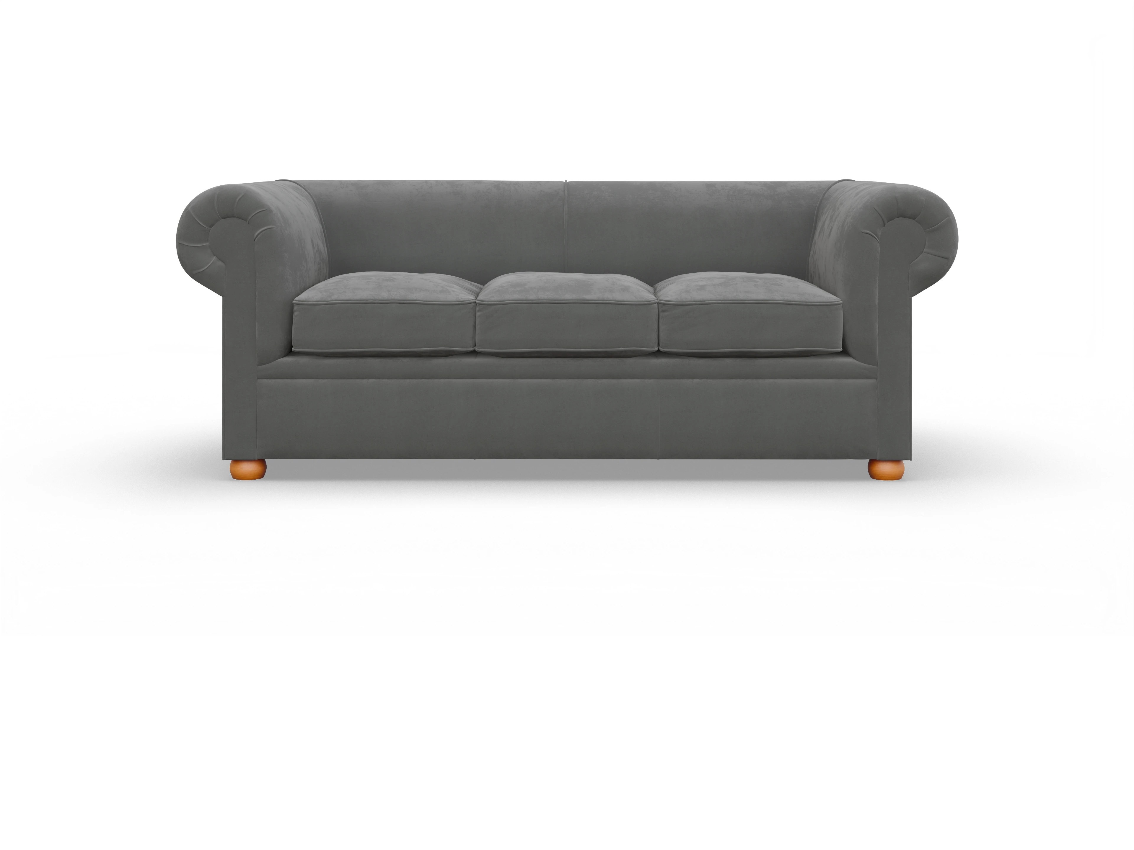 Ansicht des Produktes Brendon 3-Sitzer Sofa in Stoff Grau