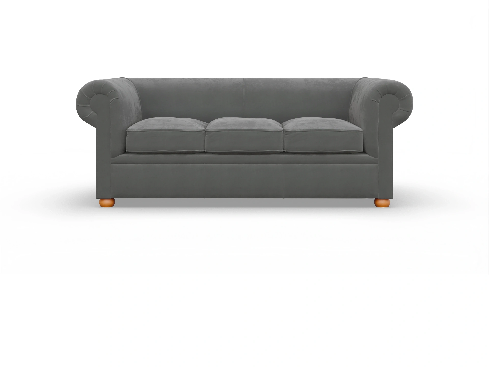 Ansicht des Produktes Brendon 3-Sitzer Sofa in Stoff Grau
