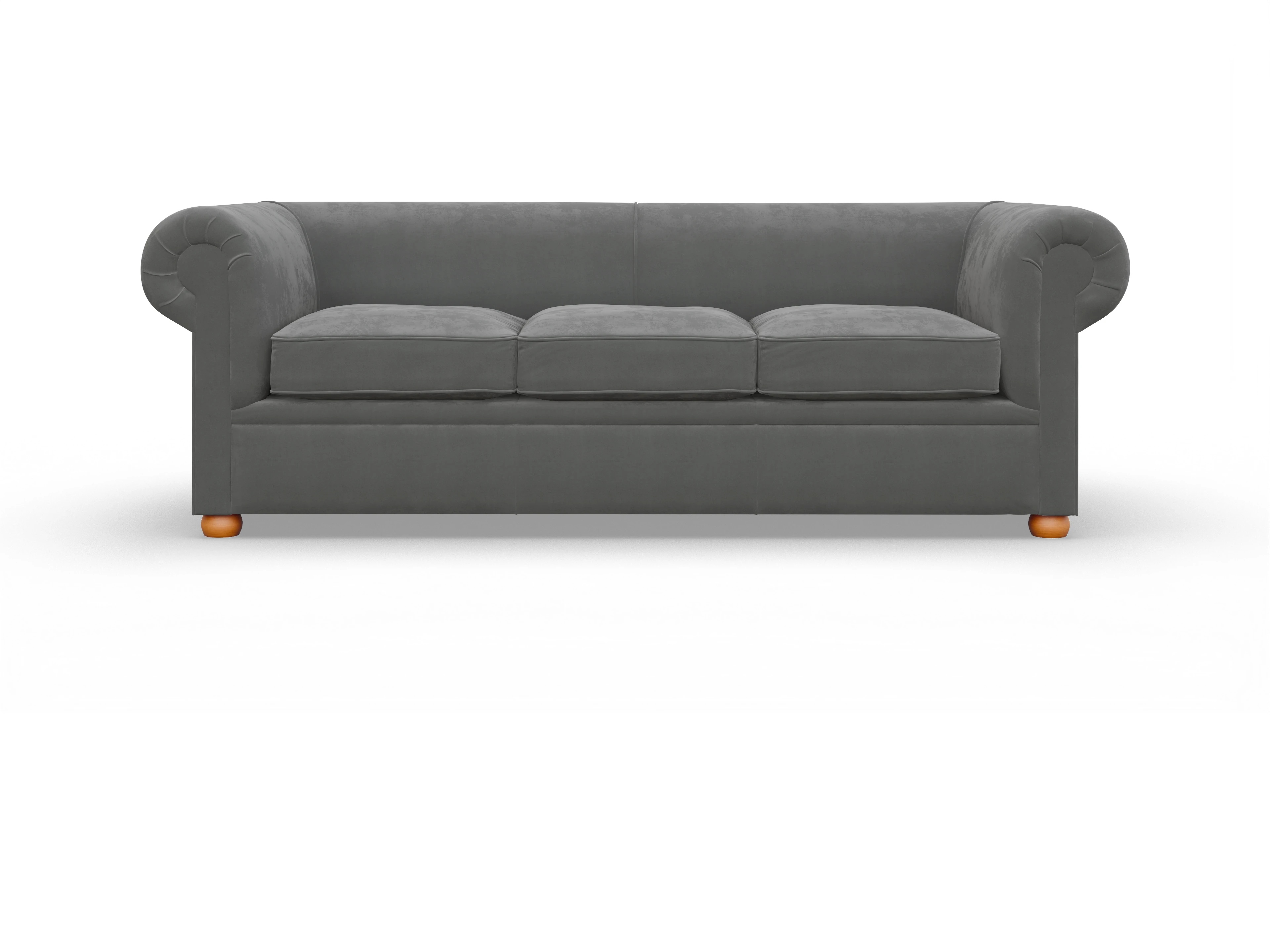 Ansicht des Produktes Brendon 3,5-Sitzer Sofa in Stoff Grau