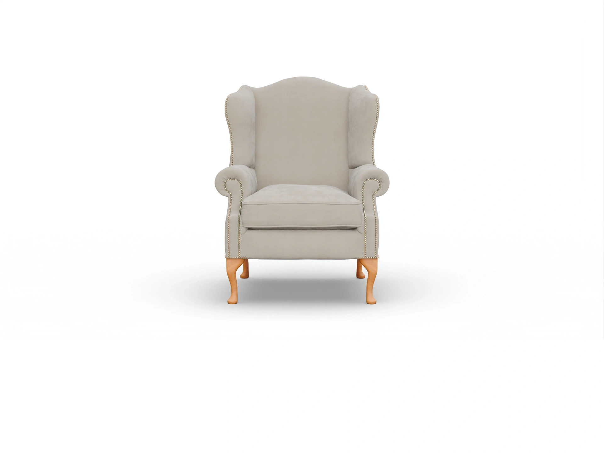 Ansicht des Produktes Heywood Ohrensessel in Stoff Beige