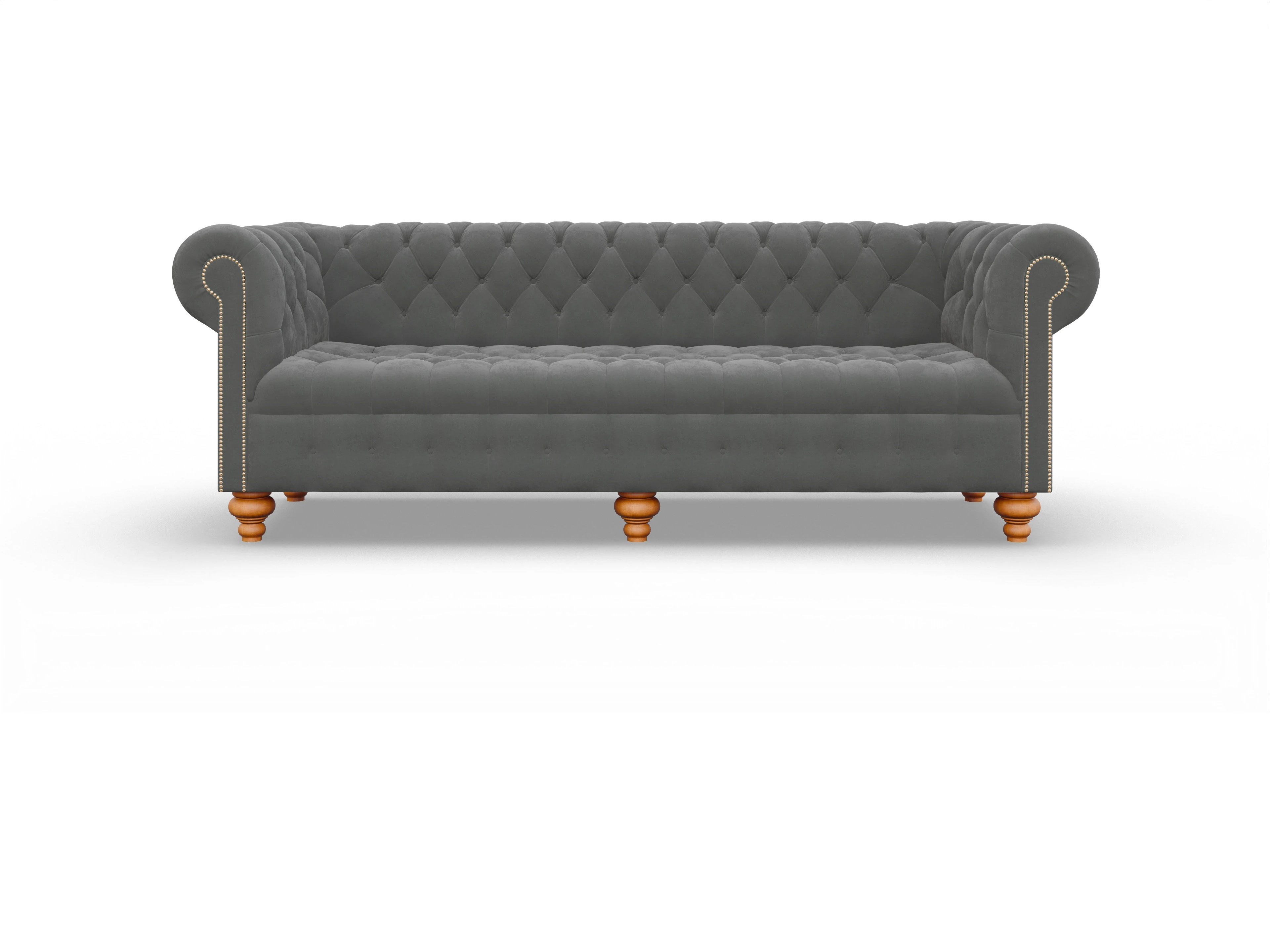 Ansicht des Produktes Liberty 4-Sitzer Sofa in Stoff Grau