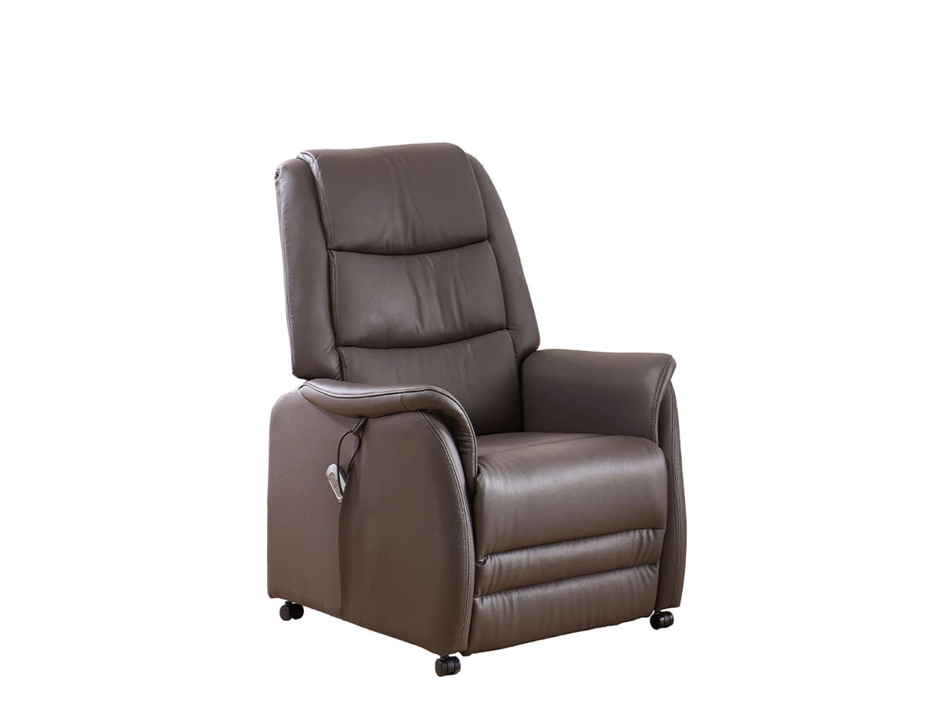 Ansicht des Produktes Lincoln Leder Fernsehsessel in Leder Braun