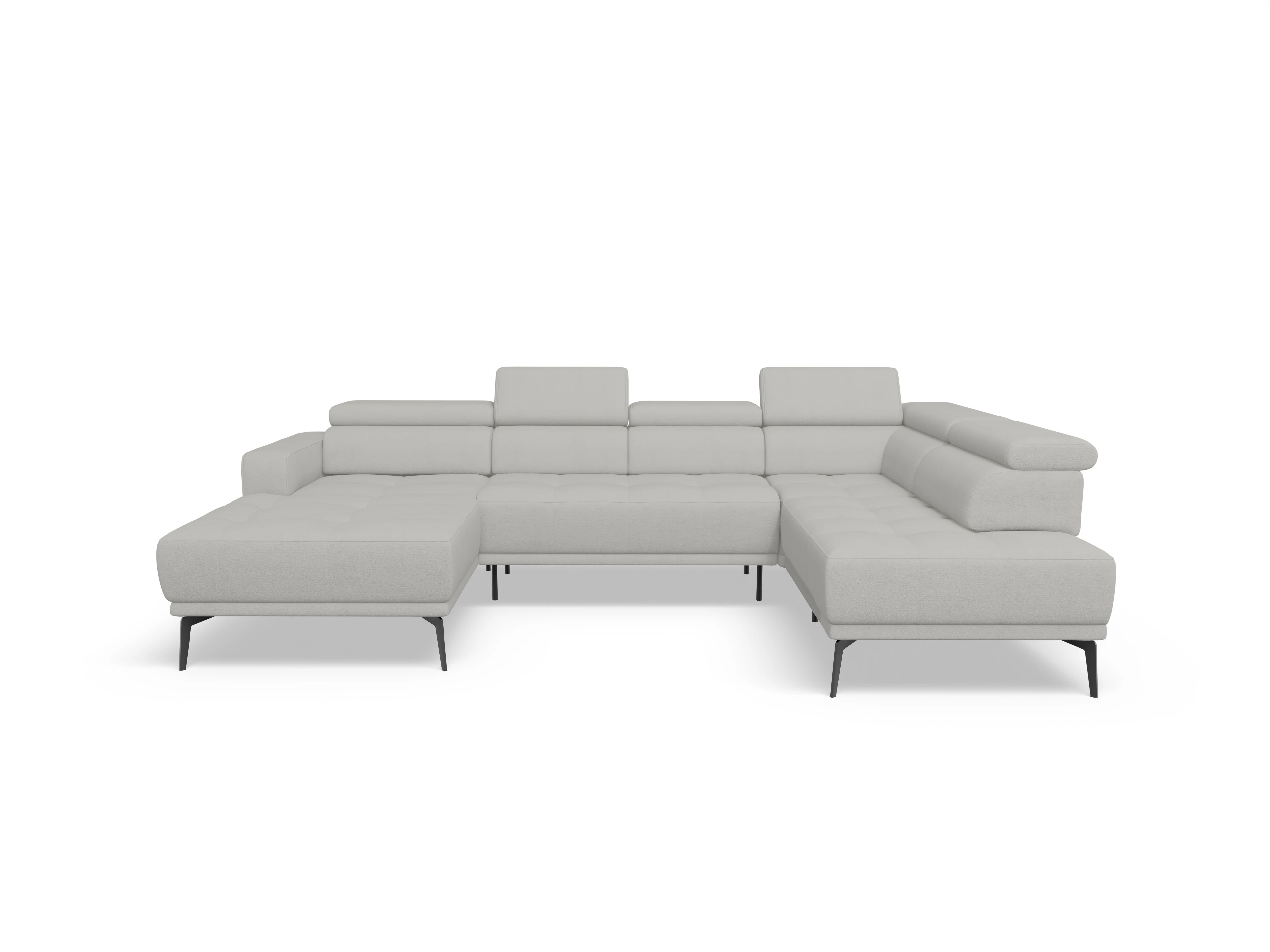 Ansicht des Produktes Marco Wohnlandschaft offen beidseitig in Stoff Beige