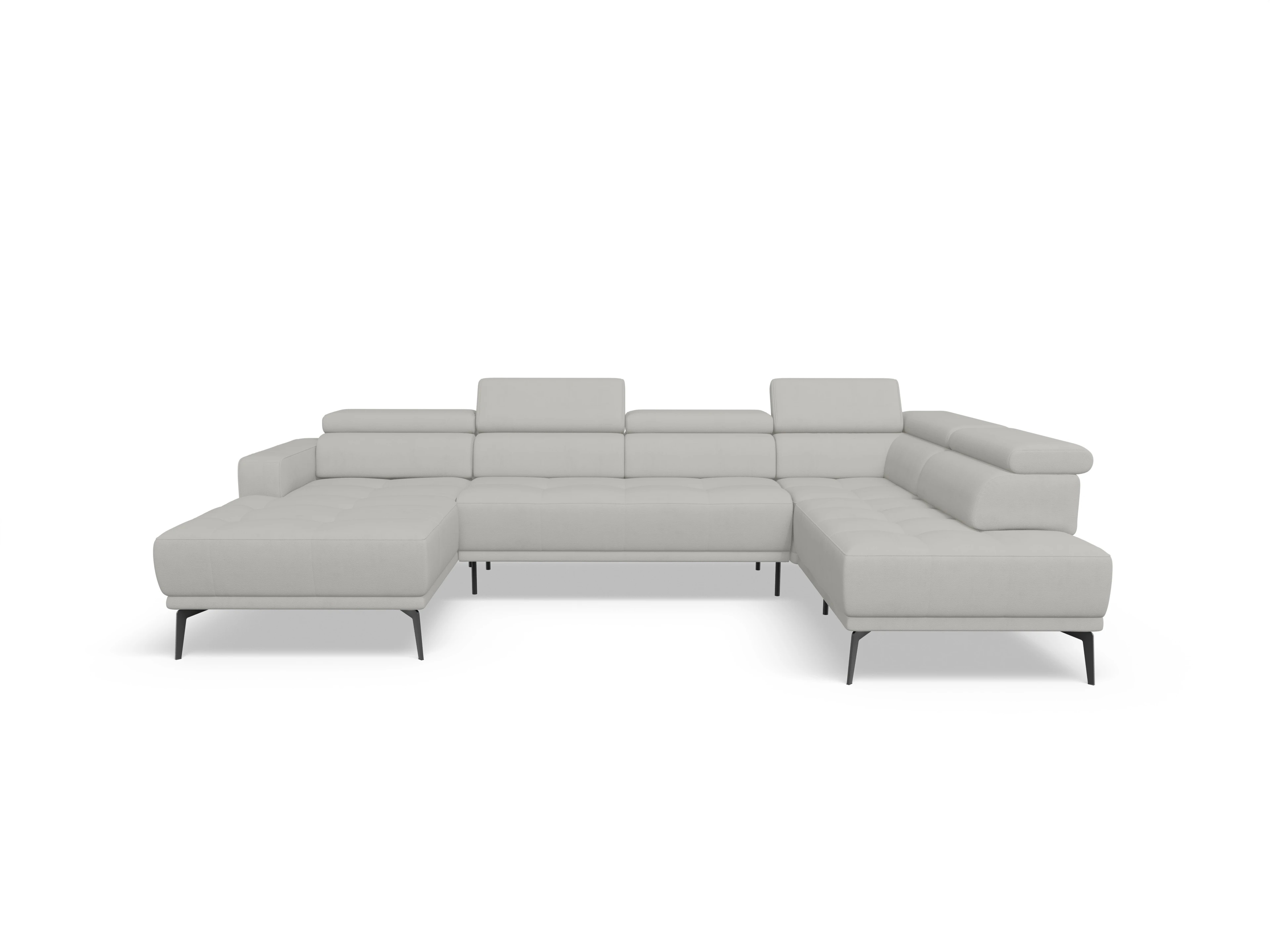 Ansicht des Produktes Marco Wohnlandschaft offen beidseitig in Stoff Beige