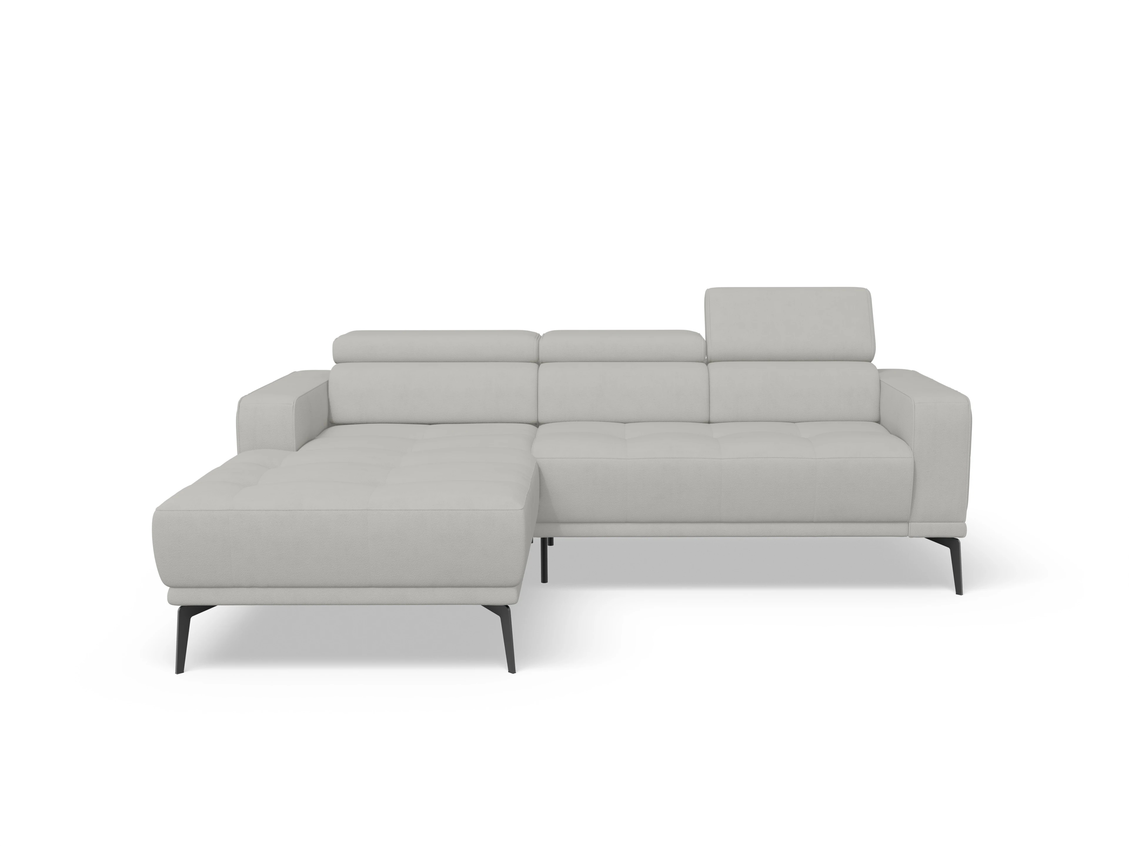 Ansicht des Produktes Marco Wohnlandschaft Armlehne rechts Abschluss offen links in Stoff Beige