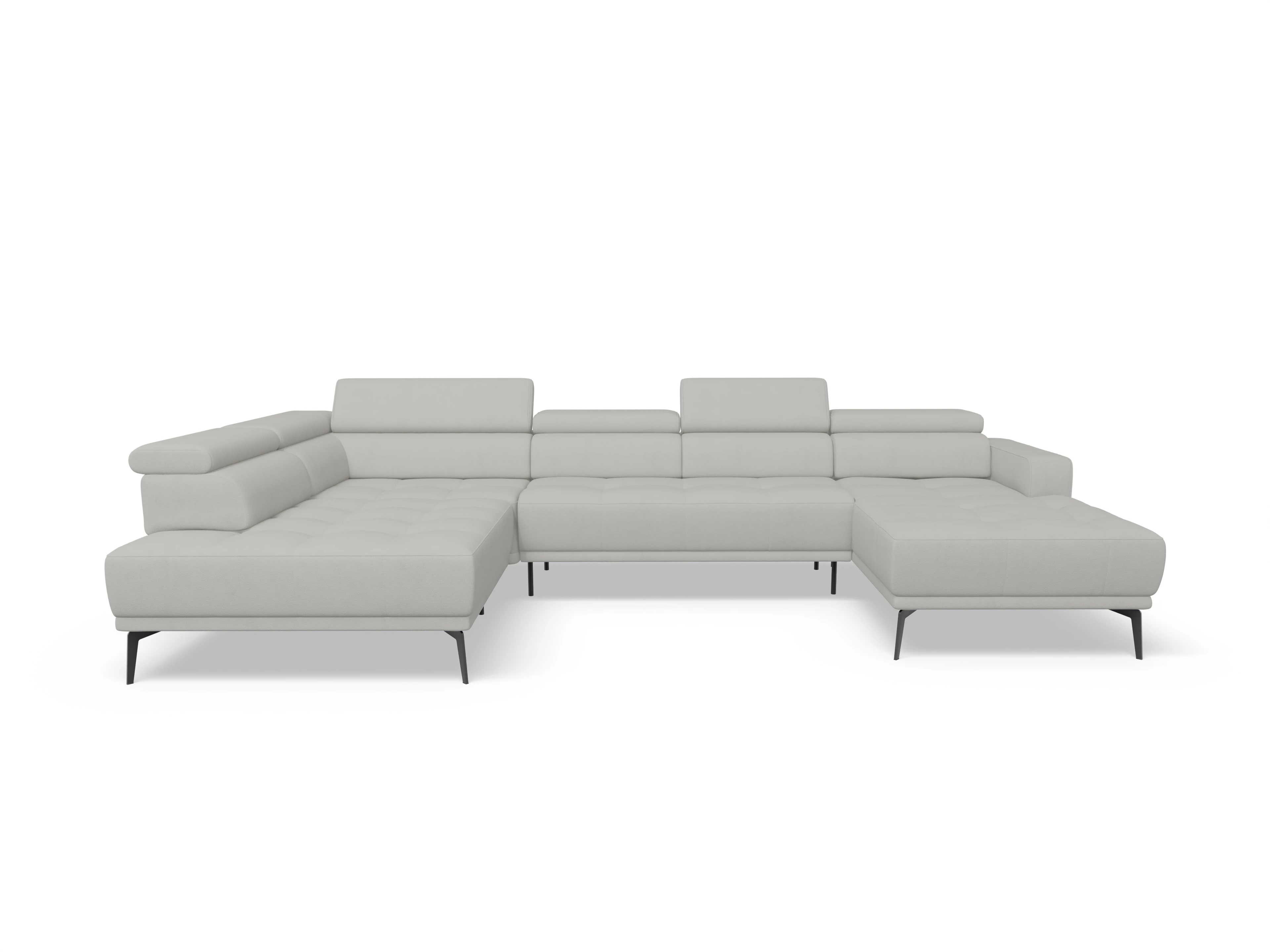 Ansicht des Produktes Marco Wohnlandschaft offen beidseitig in Stoff Beige