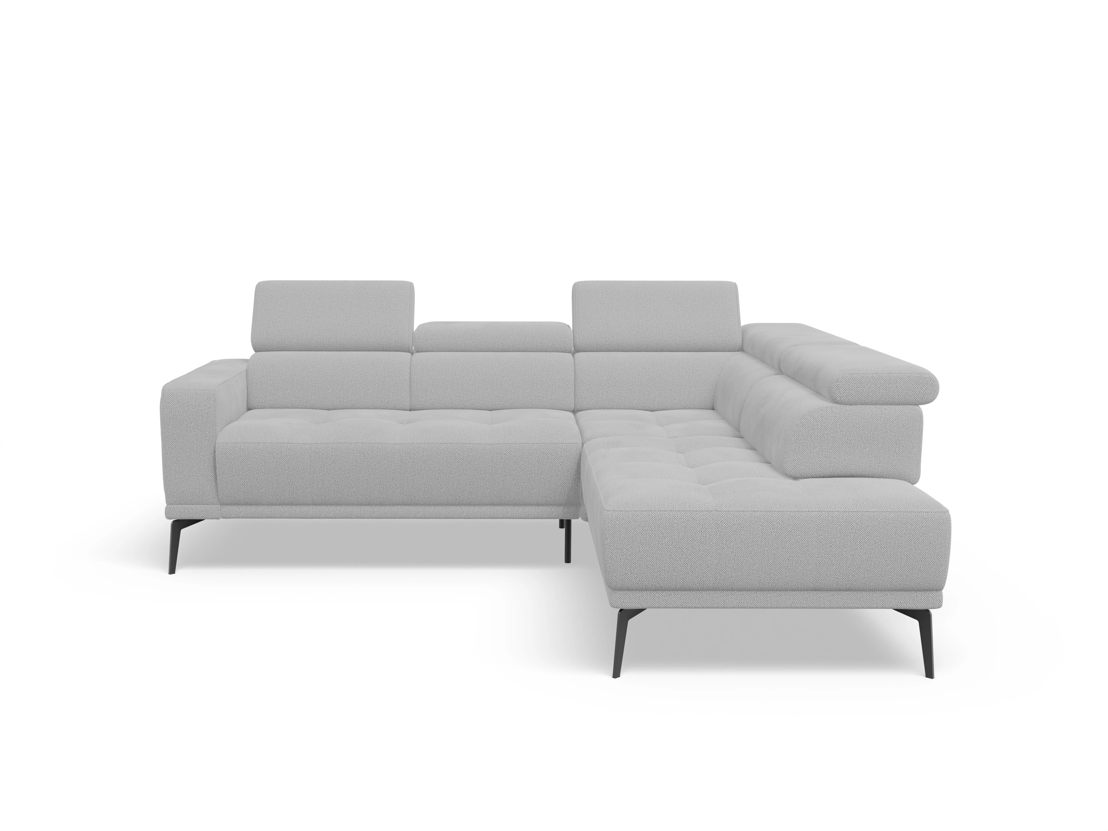 Marco Aho kl Small R Ansicht des Produktes Marco Ecksofa rechts Abschluss offen in Stoff Beige