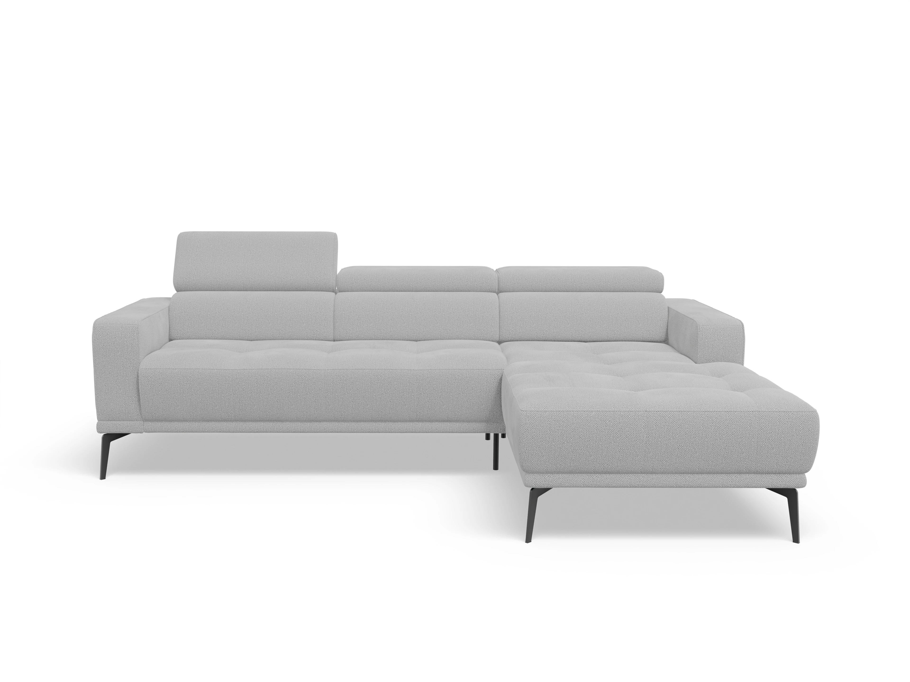 Ansicht des Produktes Marco Ecksofa rechts Abschluss offen in Stoff Beige