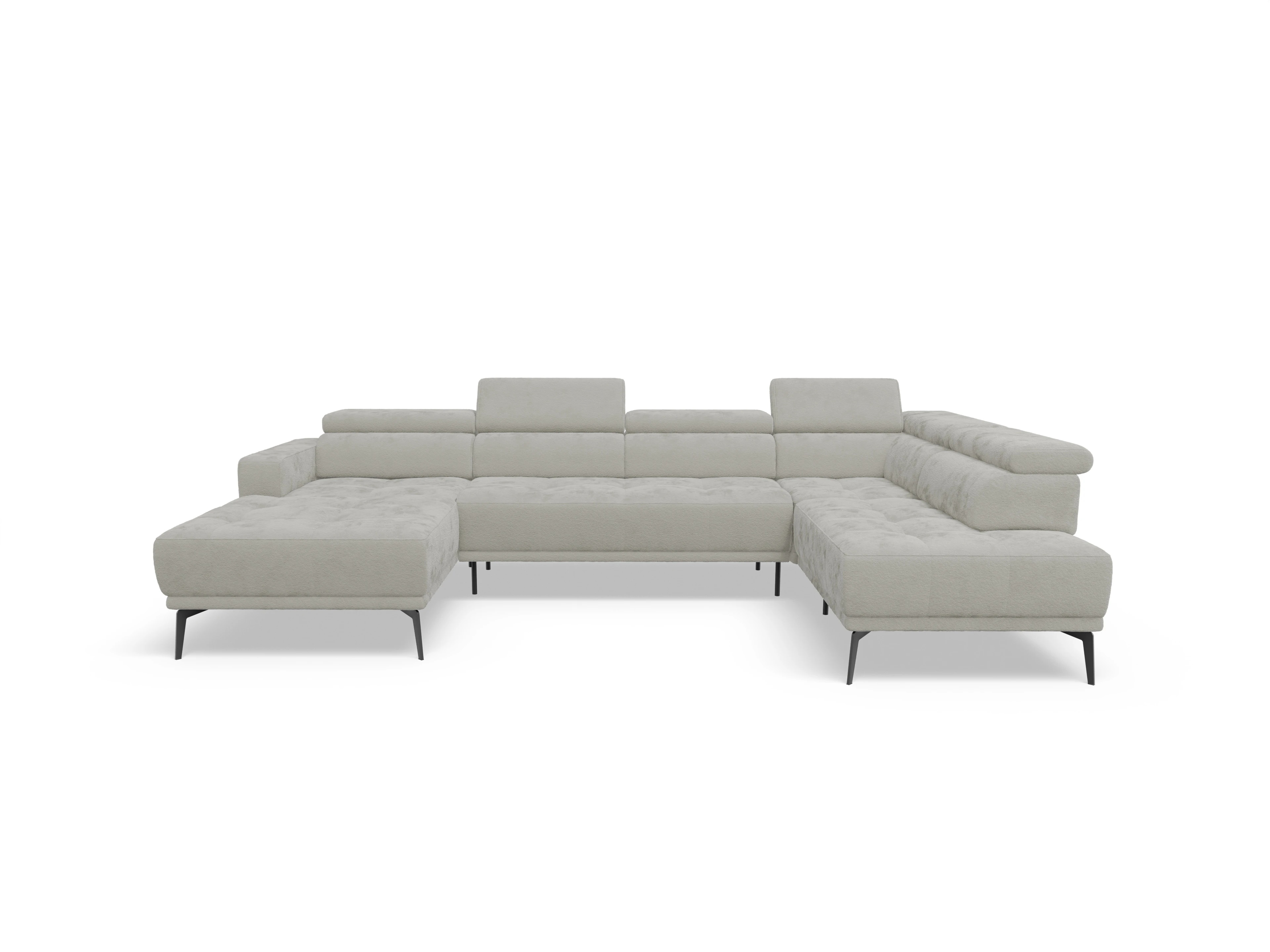 Ansicht des Produktes Marco Wohnlandschaft offen beidseitig in Stoff Beige