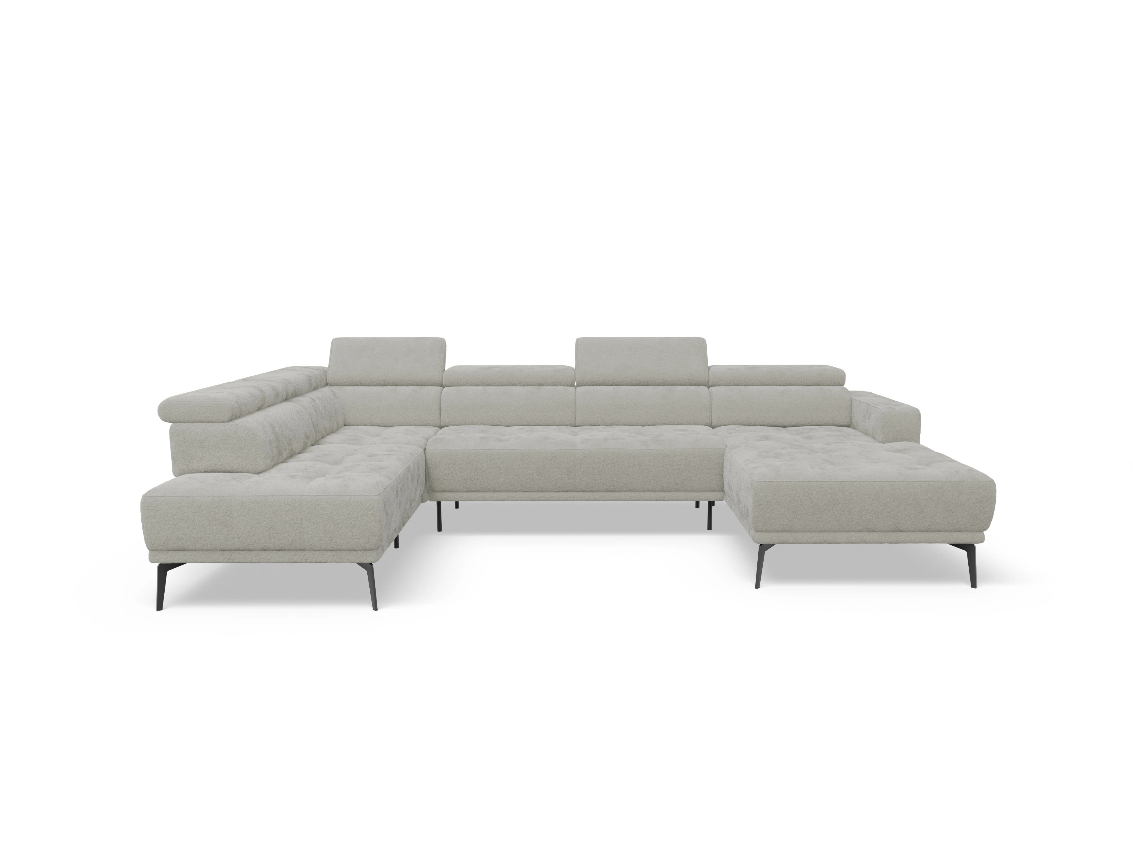 Ansicht des Produktes Marco Wohnlandschaft offen beidseitig in Stoff Beige