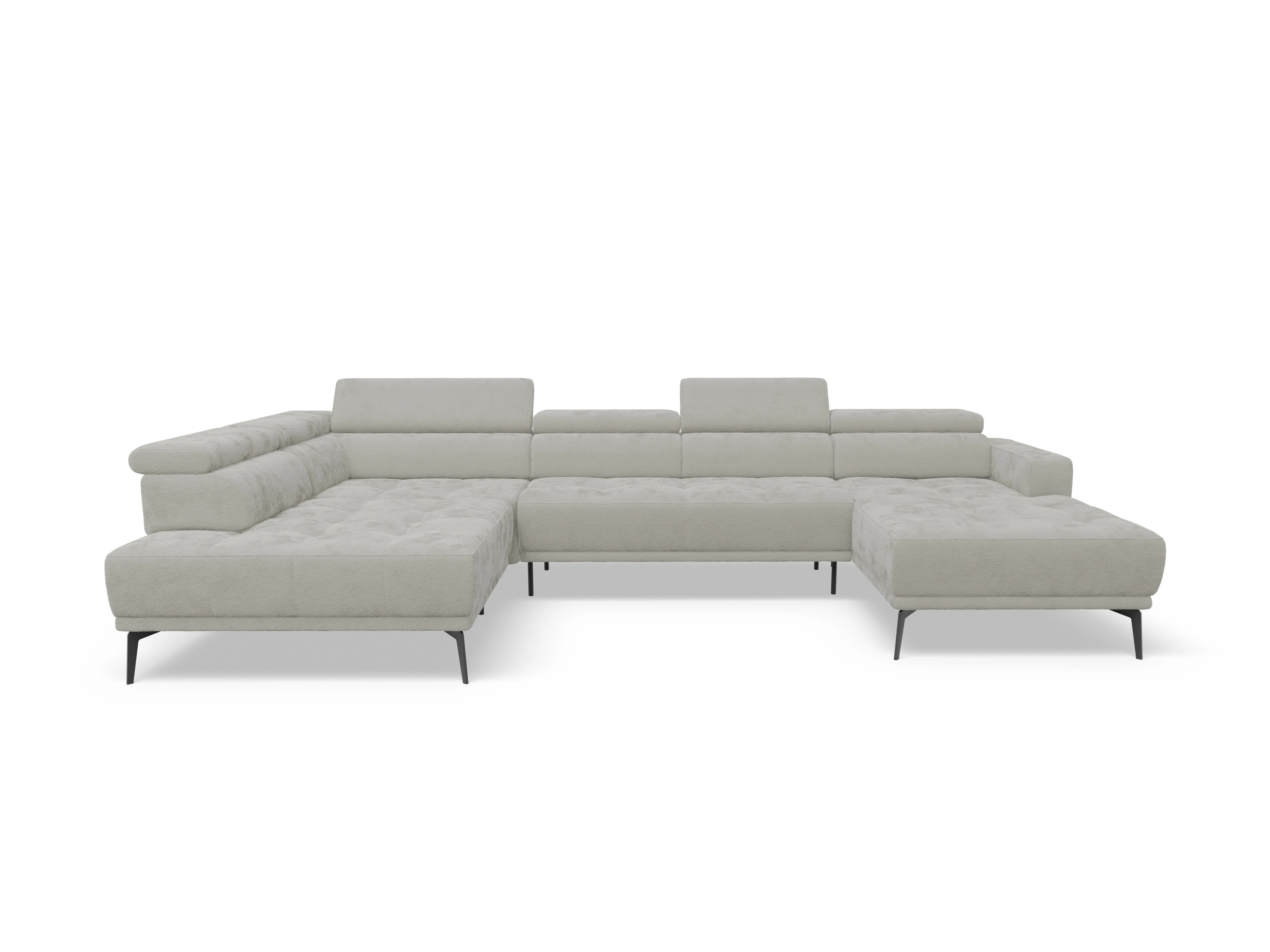 Ansicht des Produktes Marco Wohnlandschaft offen beidseitig in Stoff Beige