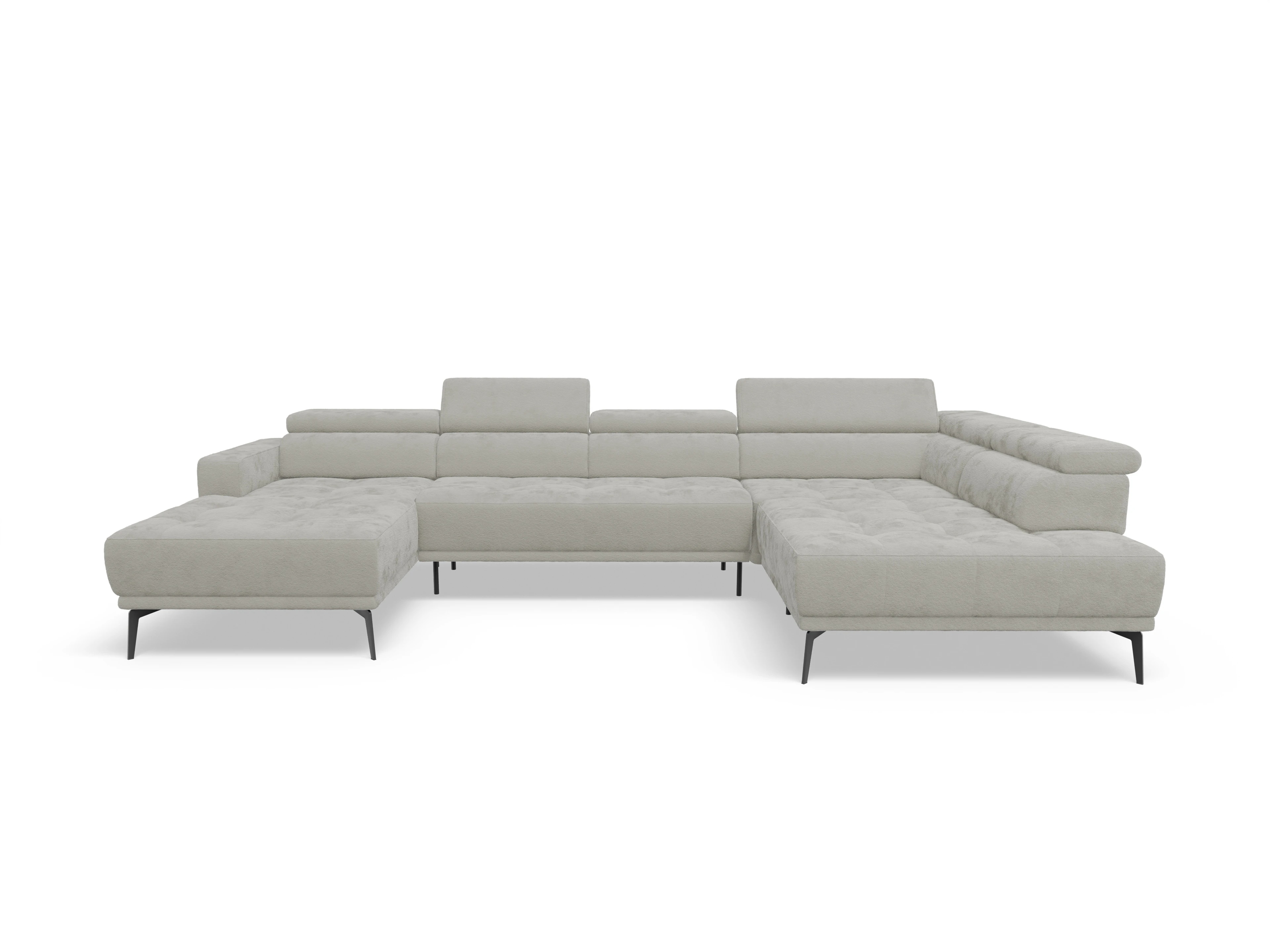 Ansicht des Produktes Marco Wohnlandschaft offen beidseitig in Stoff Beige