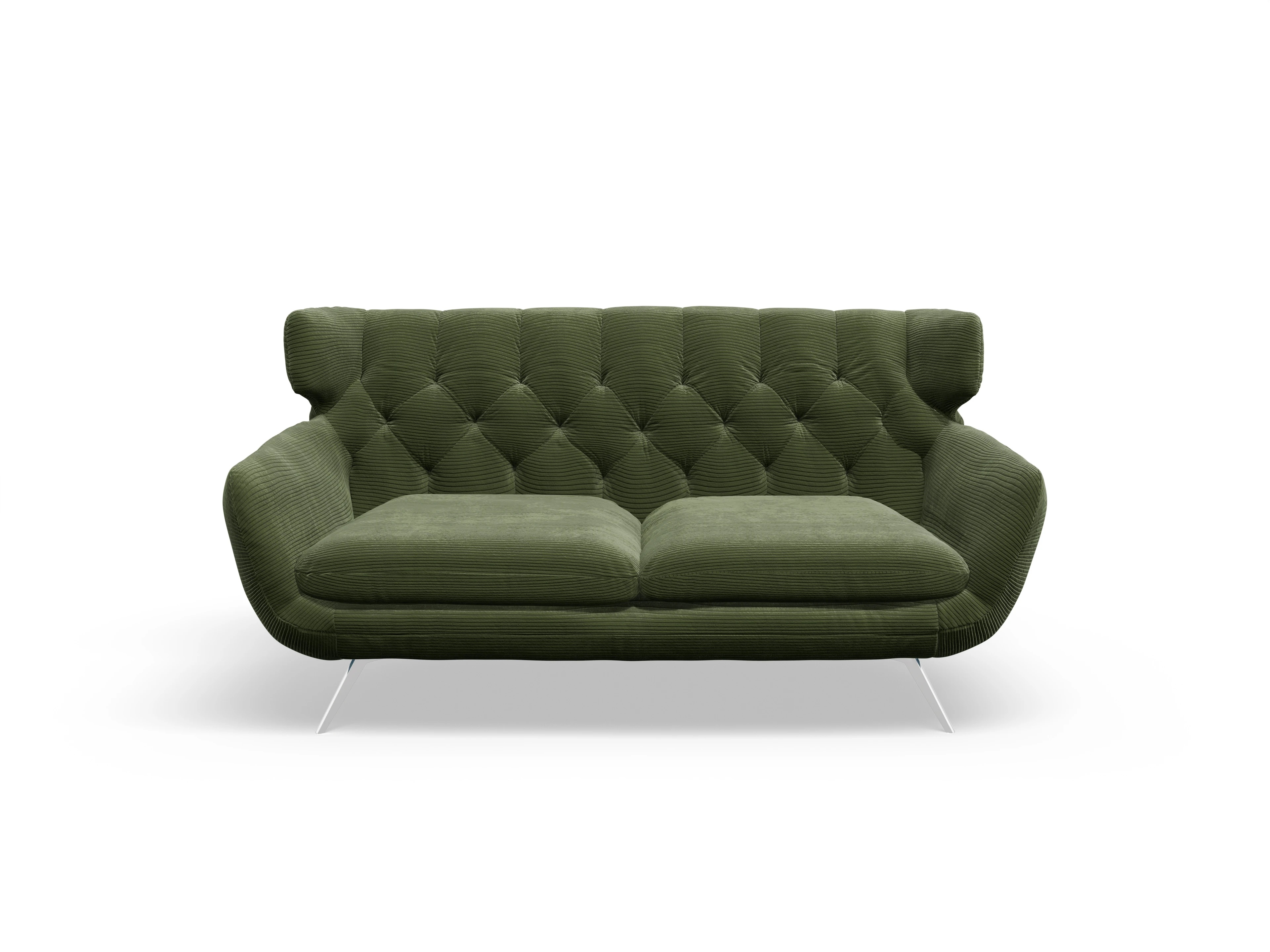 Ansicht des Produktes Seca 2-Sitzer Sofa in Stoff Grün