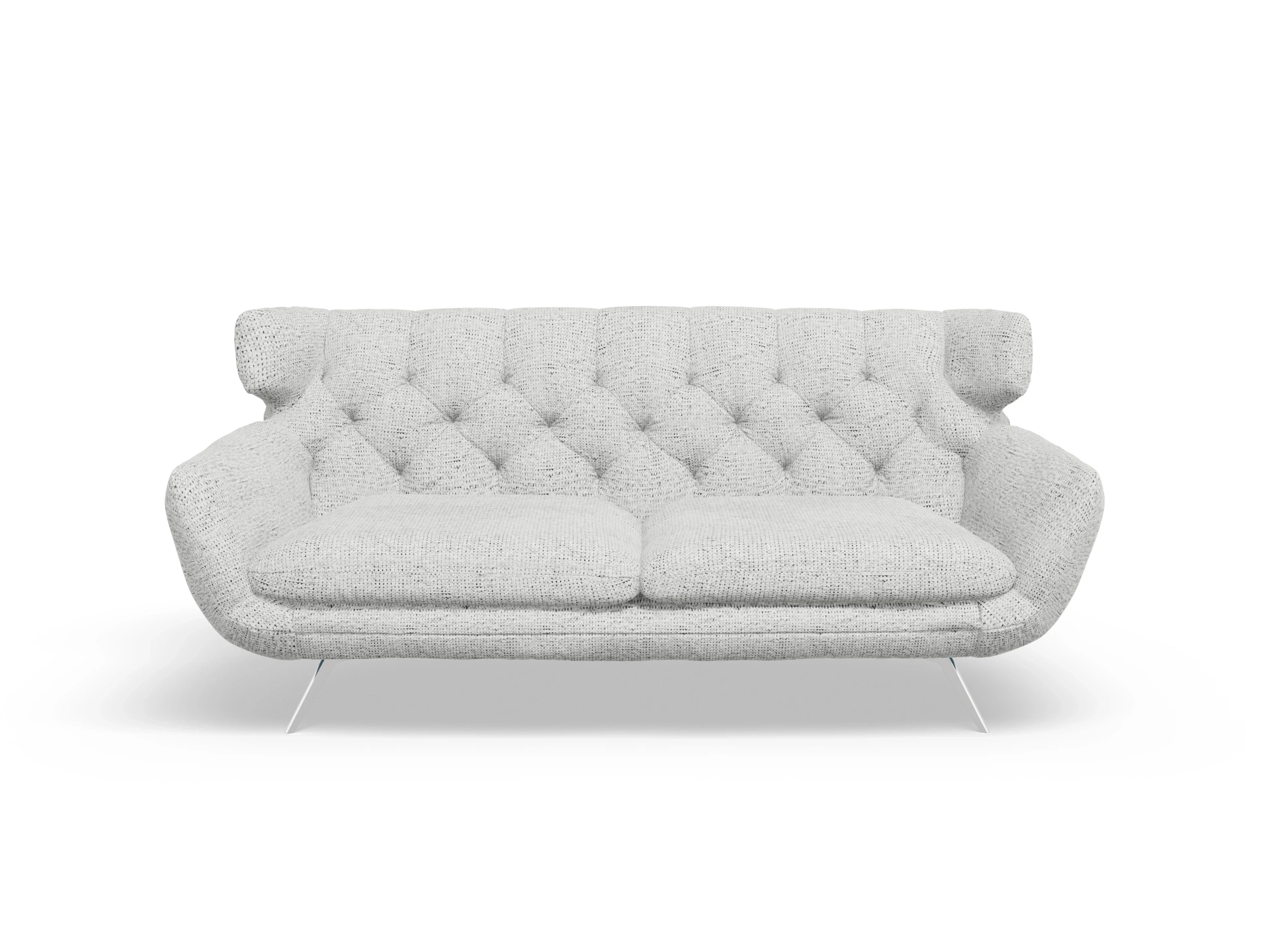 Ansicht des Produktes Seca 2,5-Sitzer Sofa in Stoff Grau