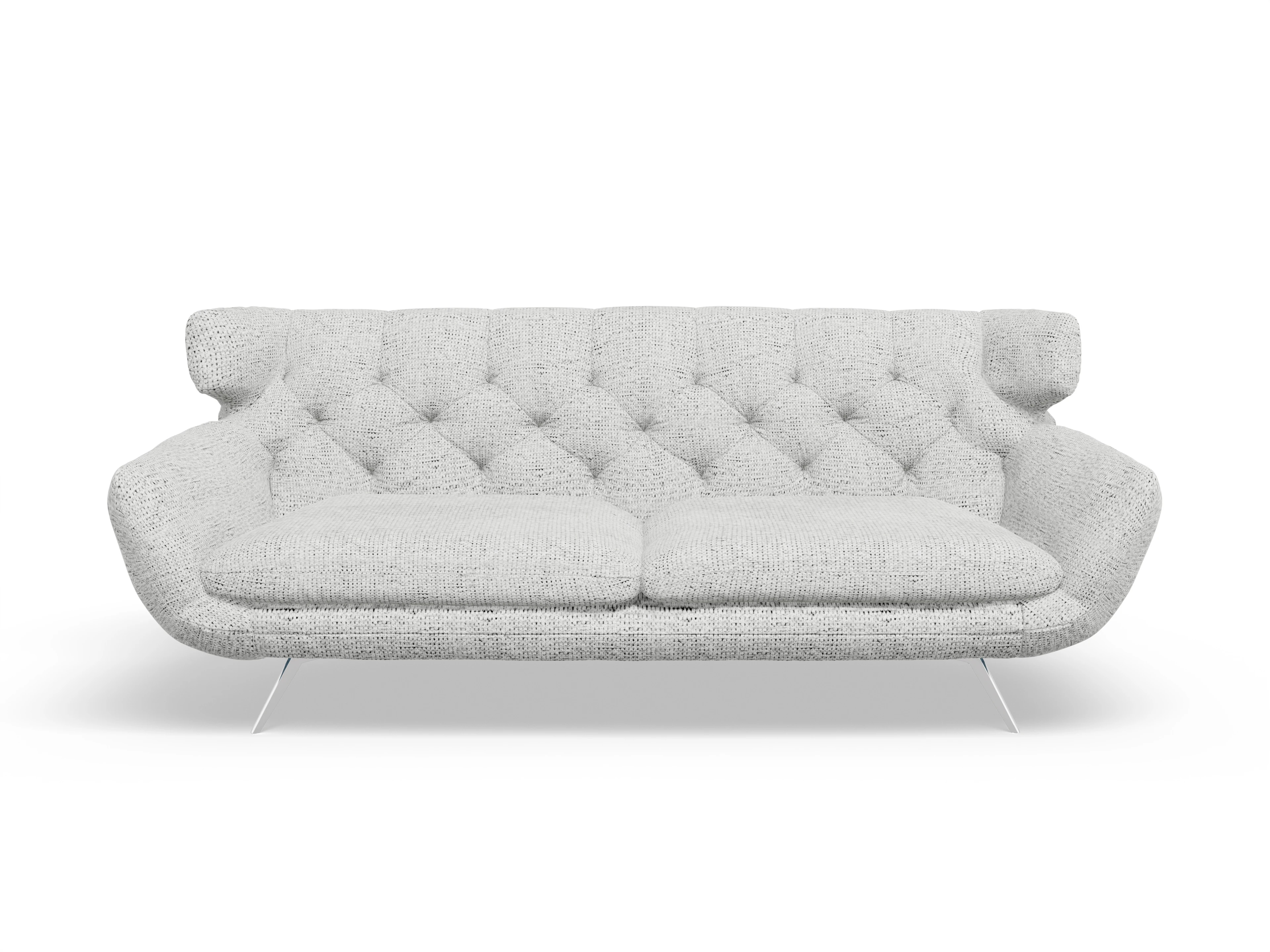 Ansicht des Produktes Seca 3-Sitzer Sofa in Stoff Grau