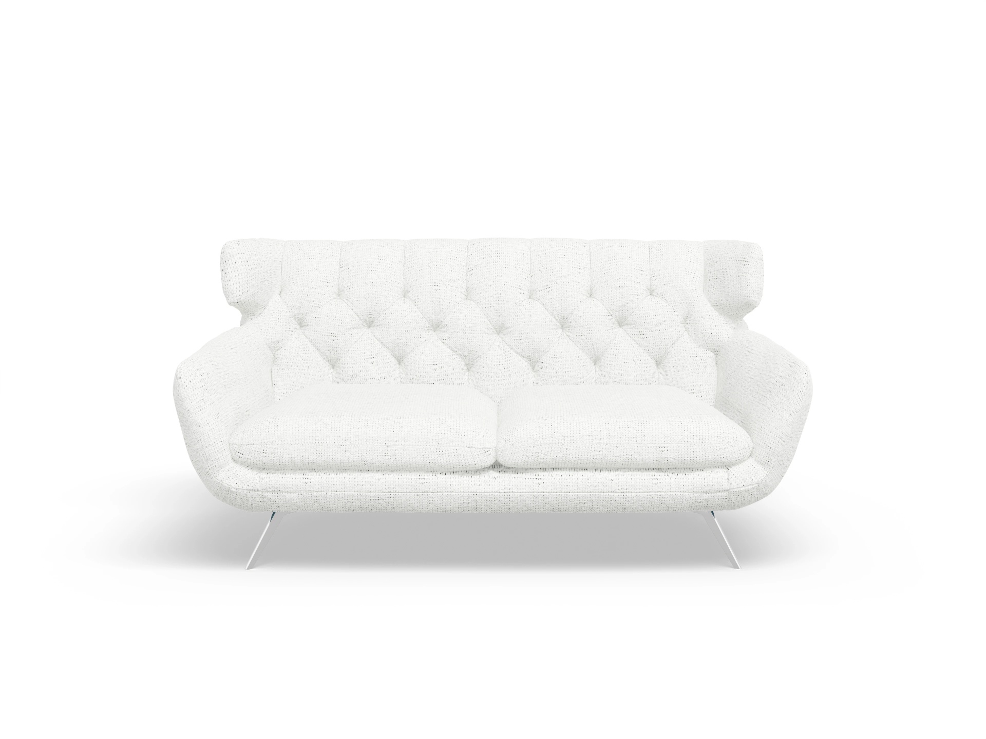 Ansicht des Produktes Seca 2-Sitzer Sofa in Stoff Weiss