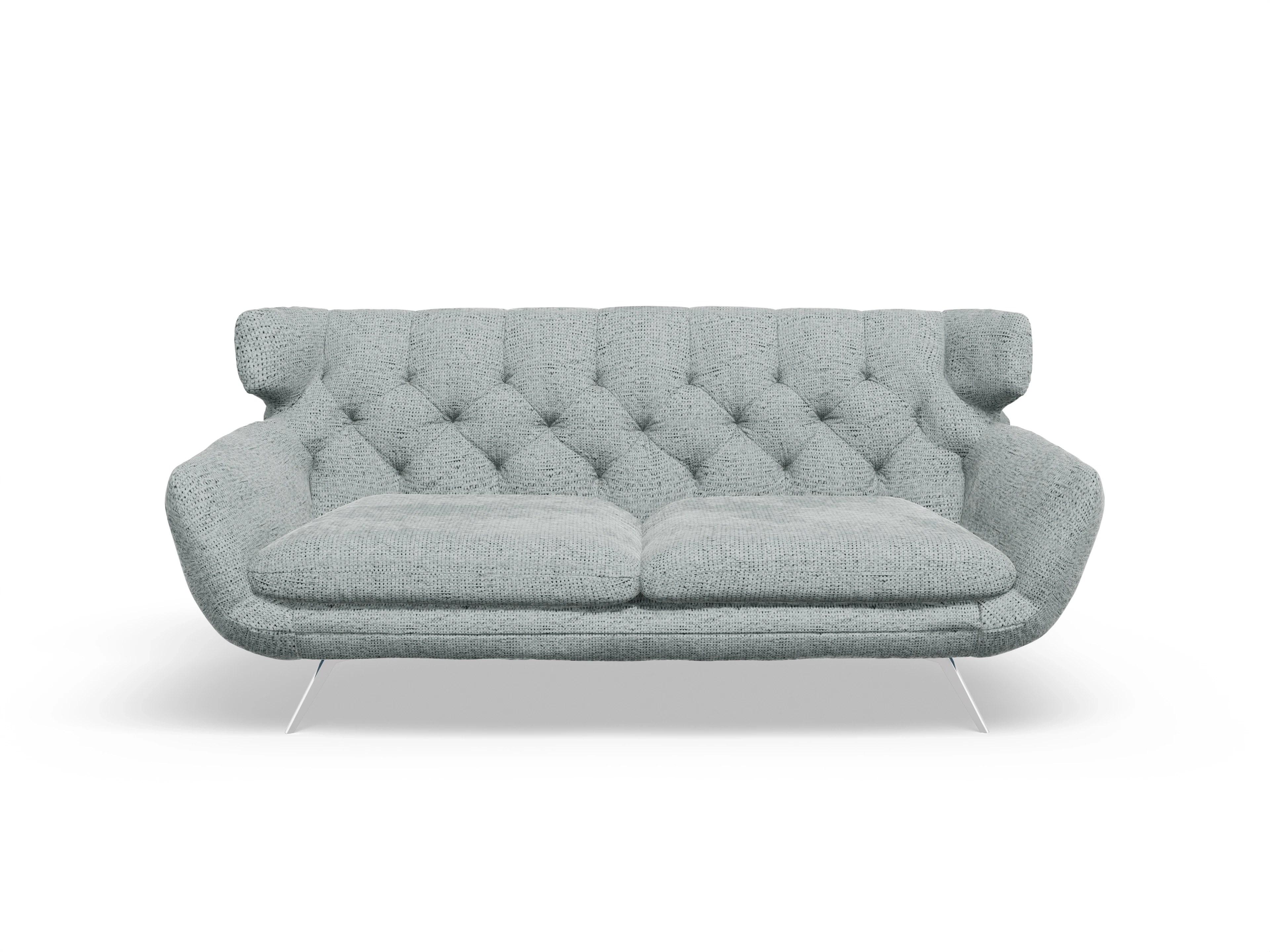 Ansicht des Produktes Seca 2,5-Sitzer Sofa in Stoff Grau