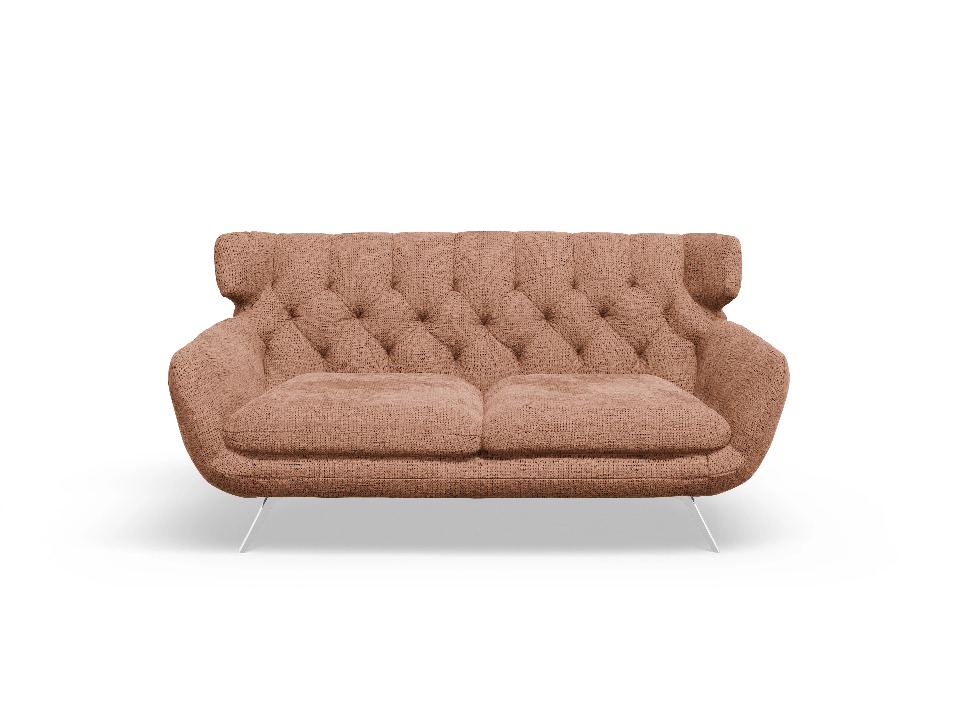 Ansicht des Produktes Seca 2-Sitzer Sofa in Stoff Orange