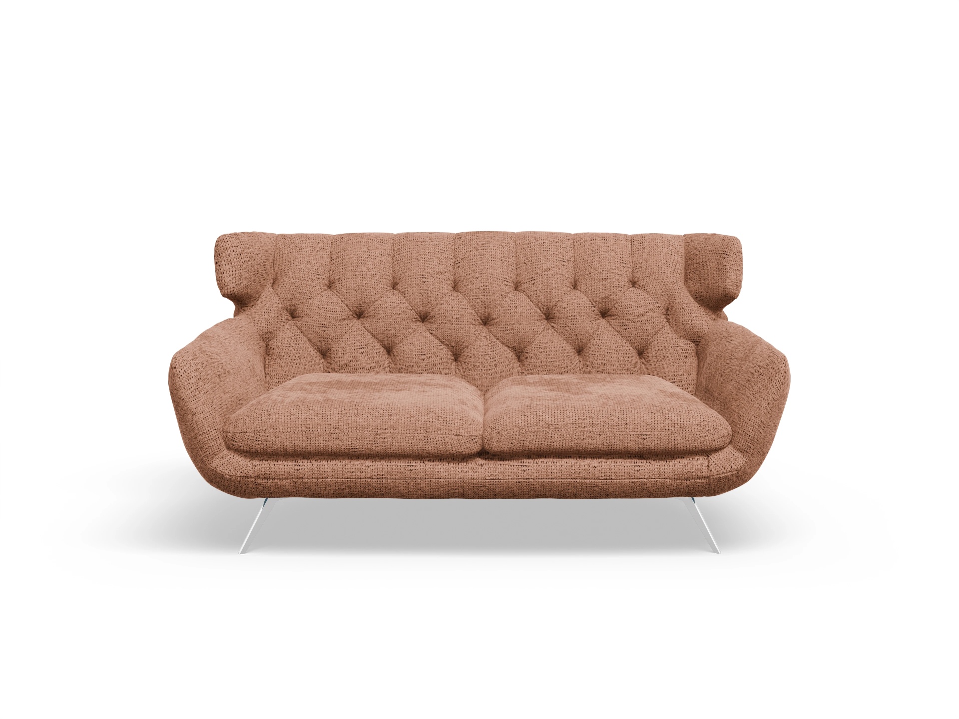 Ansicht des Produktes Seca 2-Sitzer Sofa in Stoff Orange