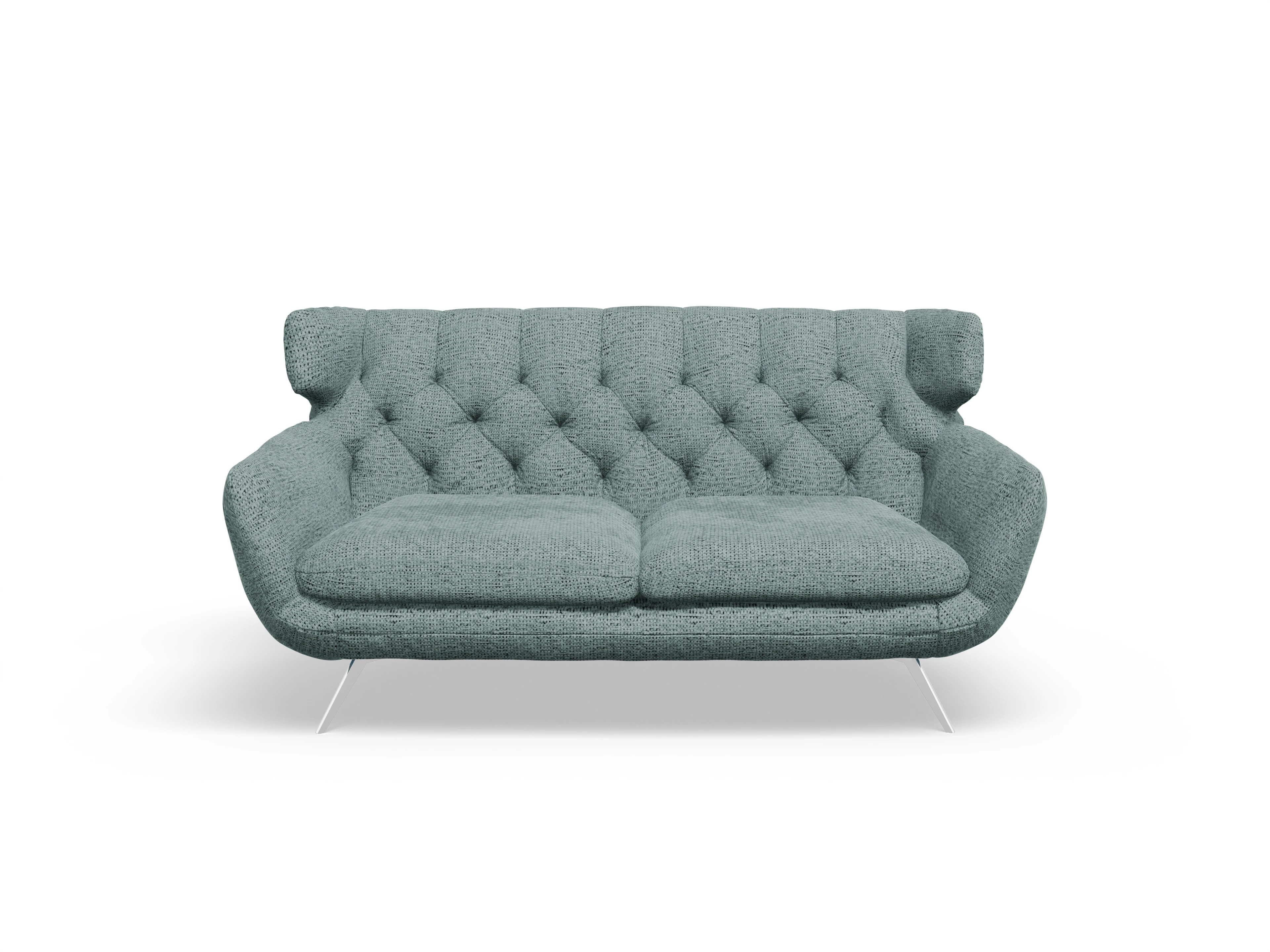 Seca 2-Sitzer Sofa Ansicht des Produktes Seca 2-Sitzer Sofa in Stoff Blau