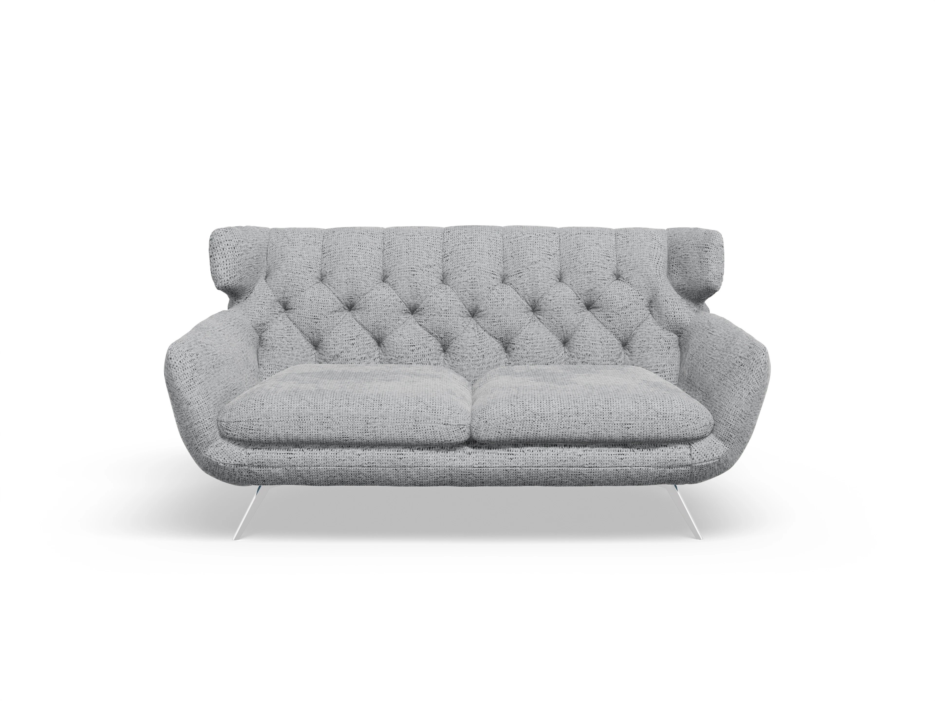 Ansicht des Produktes Seca 2-Sitzer Sofa in Stoff Grau
