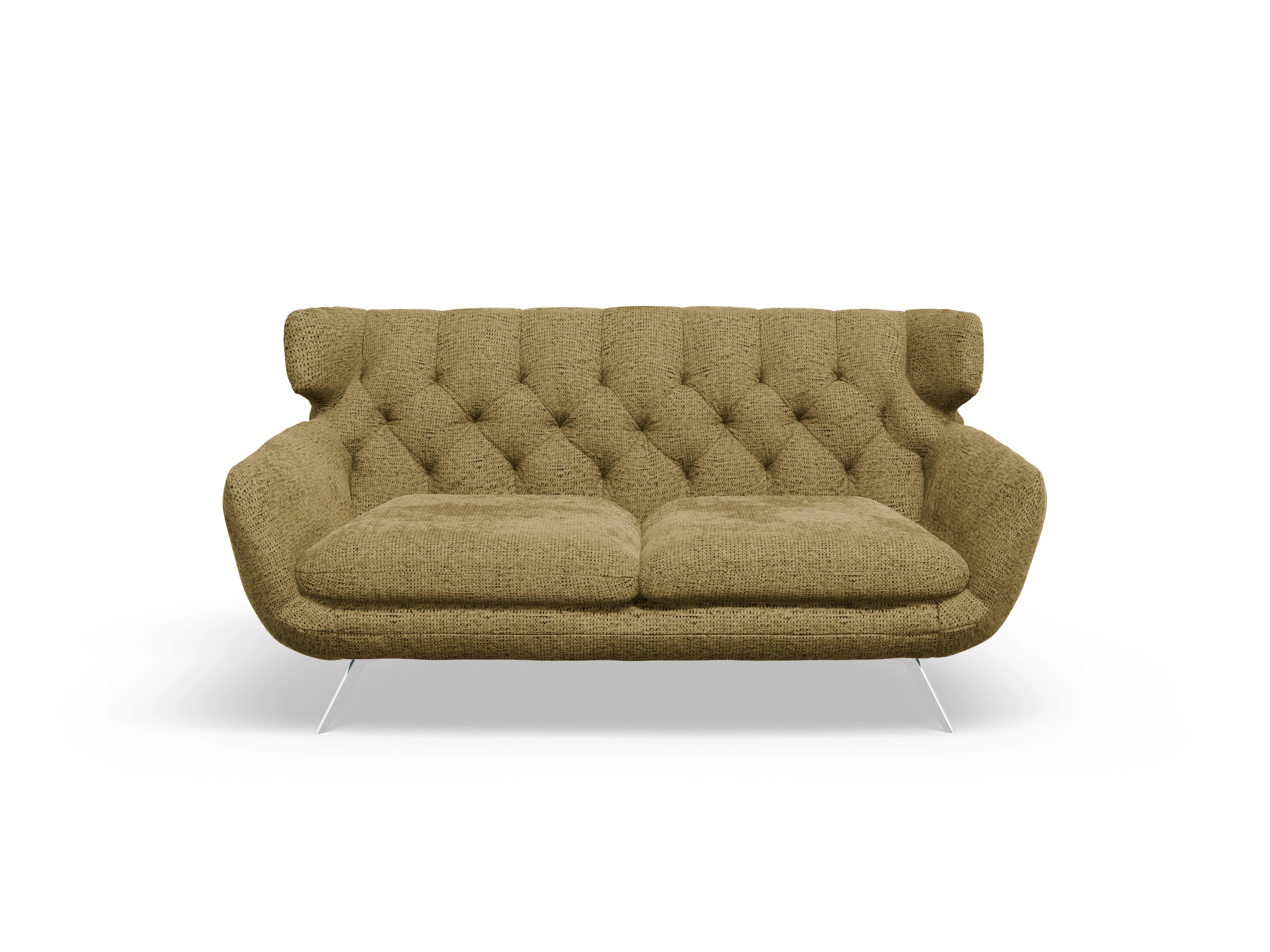 Ansicht des Produktes Seca 2-Sitzer Sofa in Stoff Gelb
