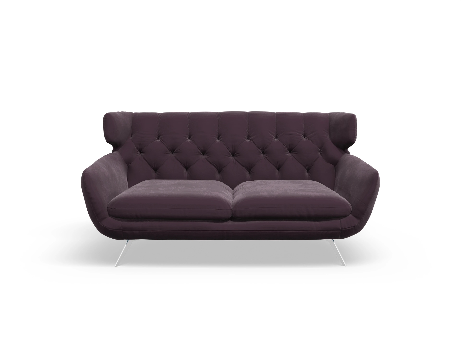 Ansicht des Produktes Seca 2-Sitzer Sofa in Stoff Lila