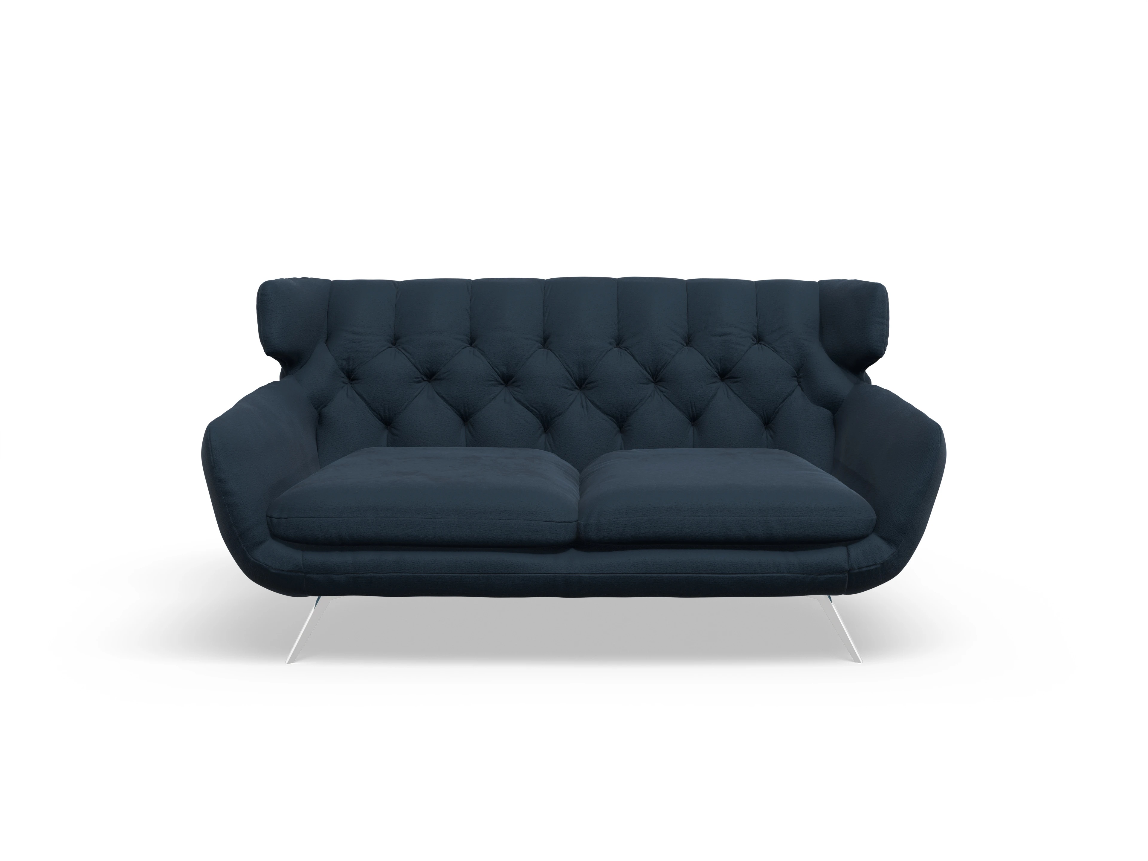 Seca 2-Sitzer Sofa Ansicht des Produktes Seca 2-Sitzer Sofa in Stoff Schwarz