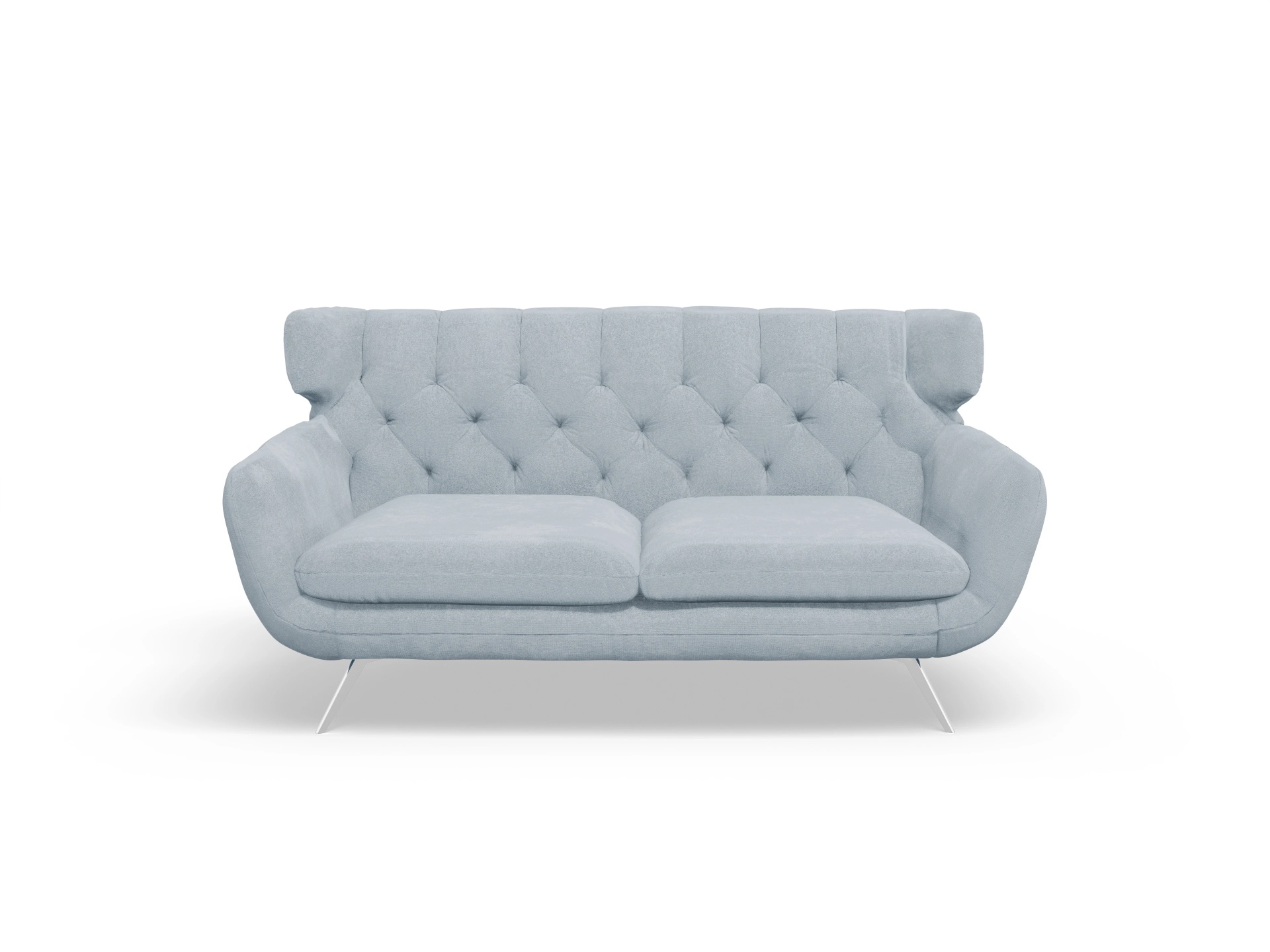 Ansicht des Produktes Seca 2-Sitzer Sofa in Stoff Blau