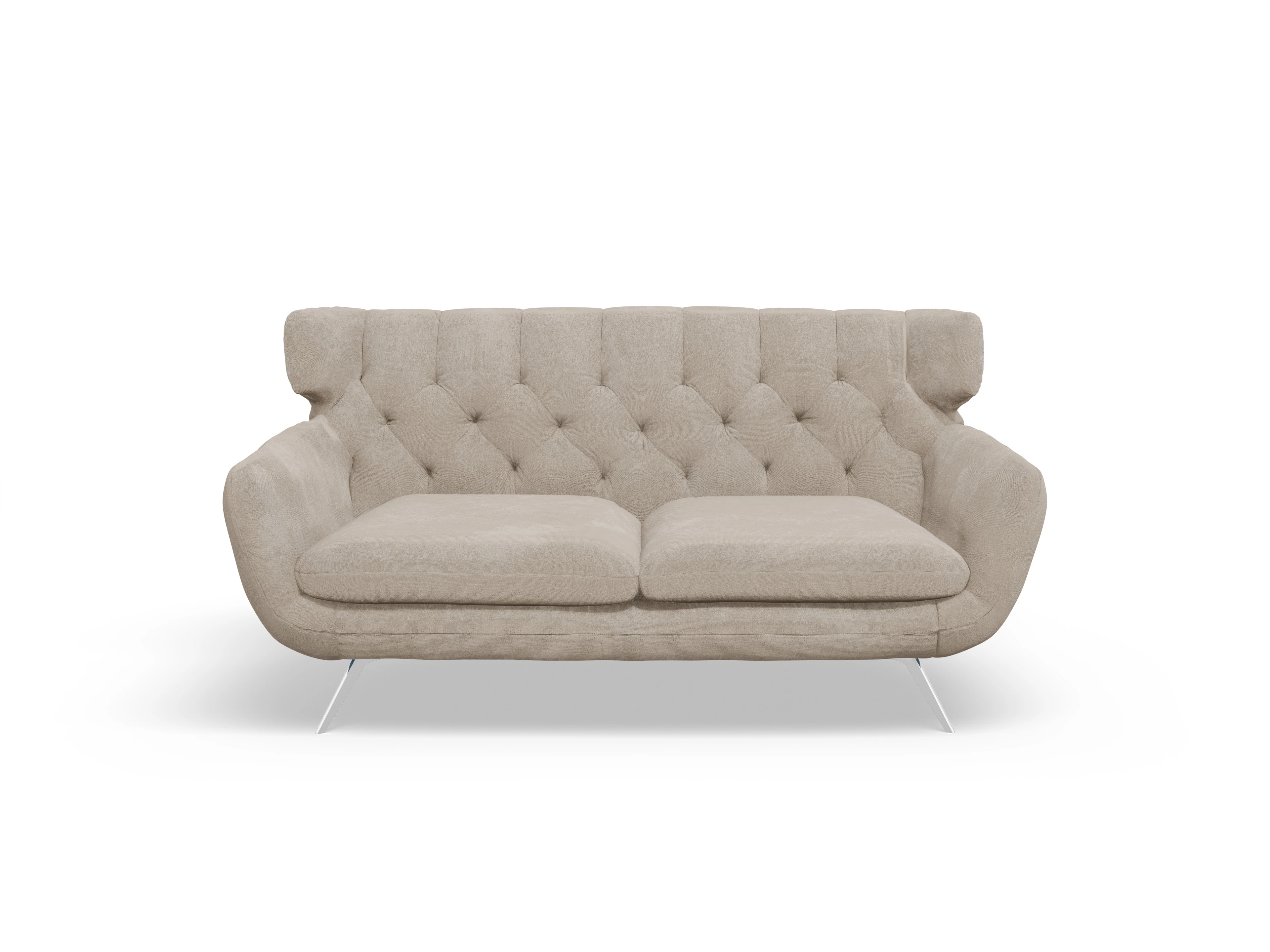 Ansicht des Produktes Seca 2-Sitzer Sofa in Stoff Beige