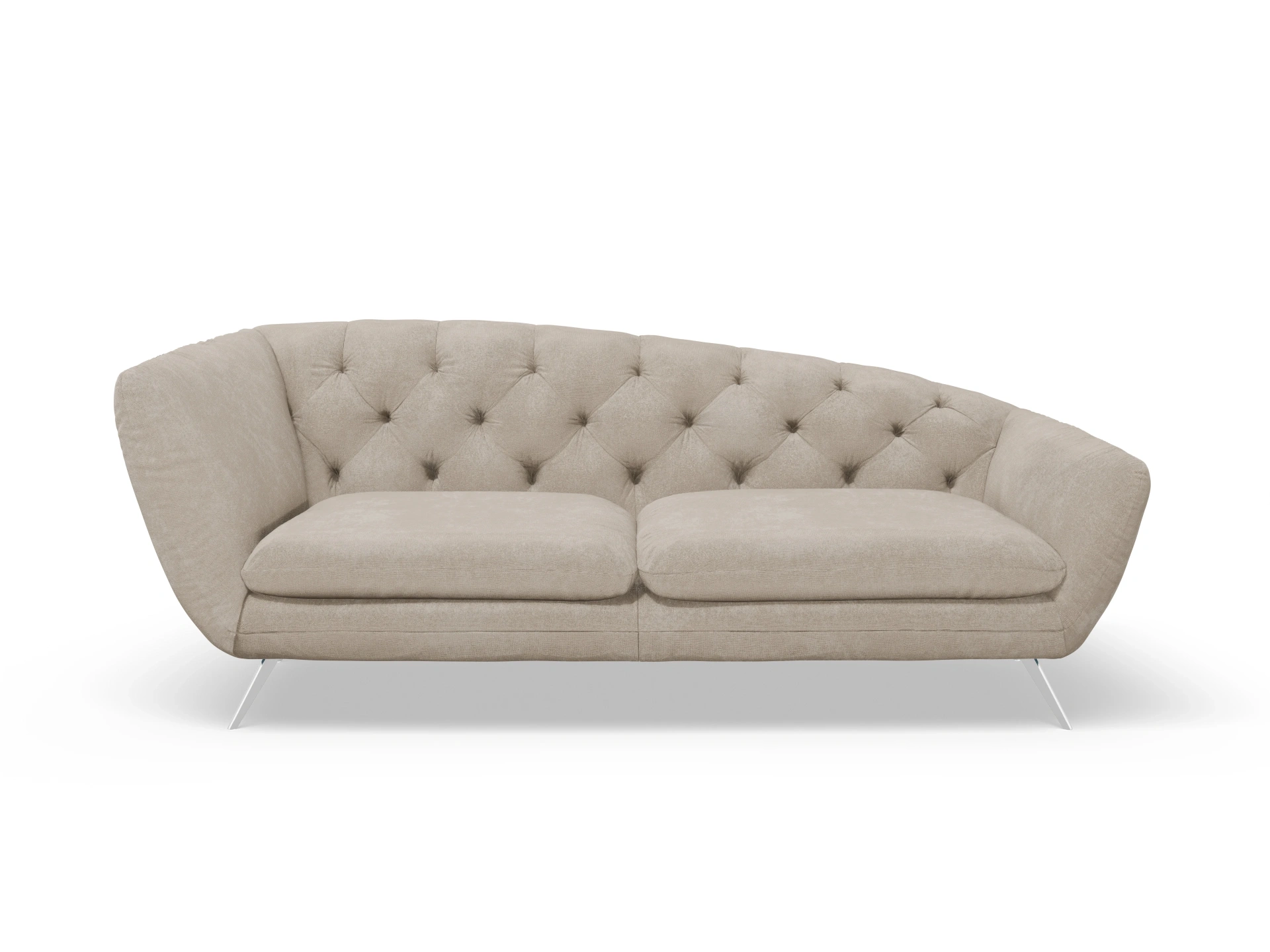 Ansicht des Produktes Seca Ottomane ohne Bettkasten in Stoff Beige