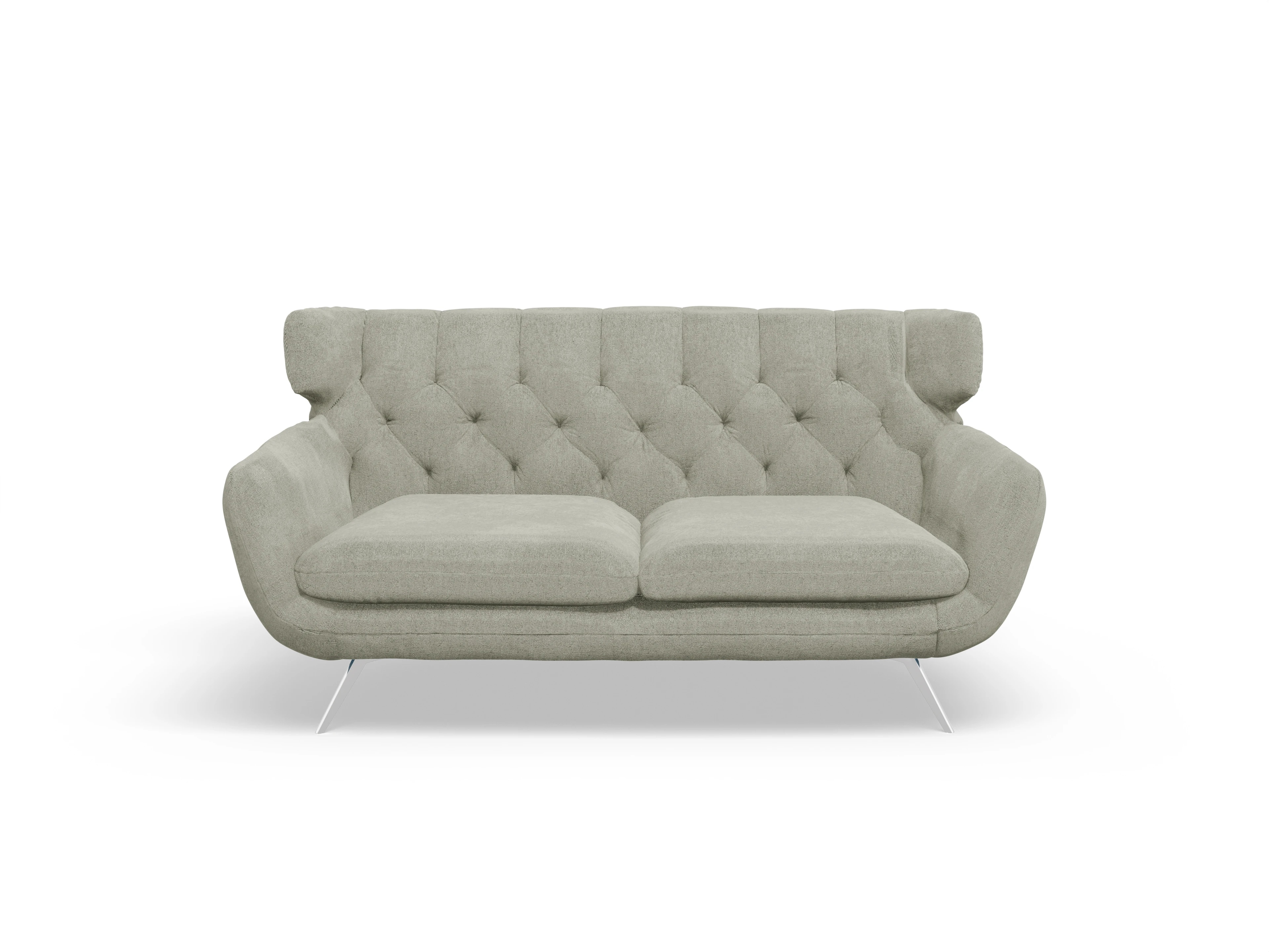 Ansicht des Produktes Seca 2-Sitzer Sofa in Stoff Grau