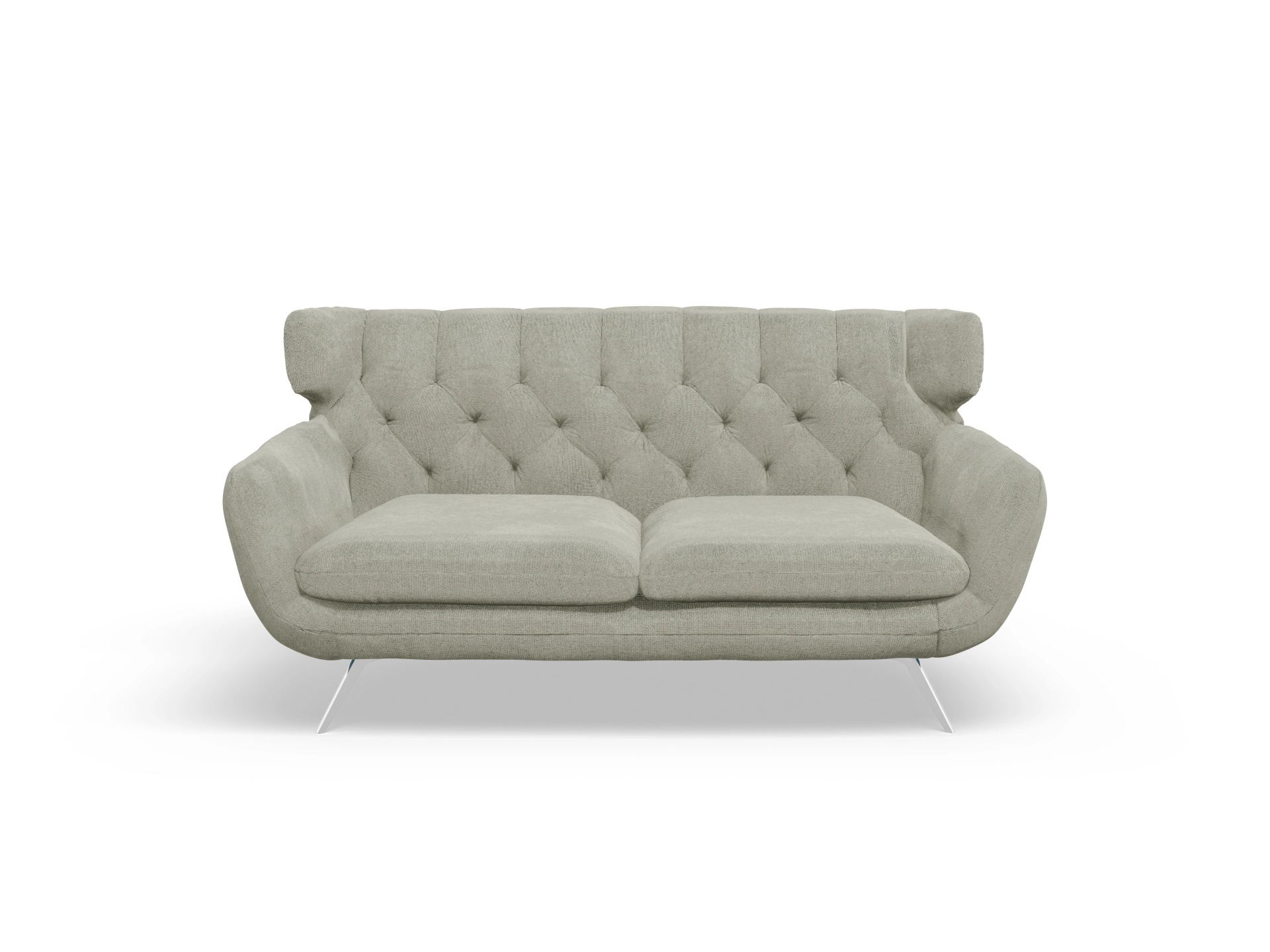 Ansicht des Produktes Seca 2-Sitzer Sofa in Stoff Grau