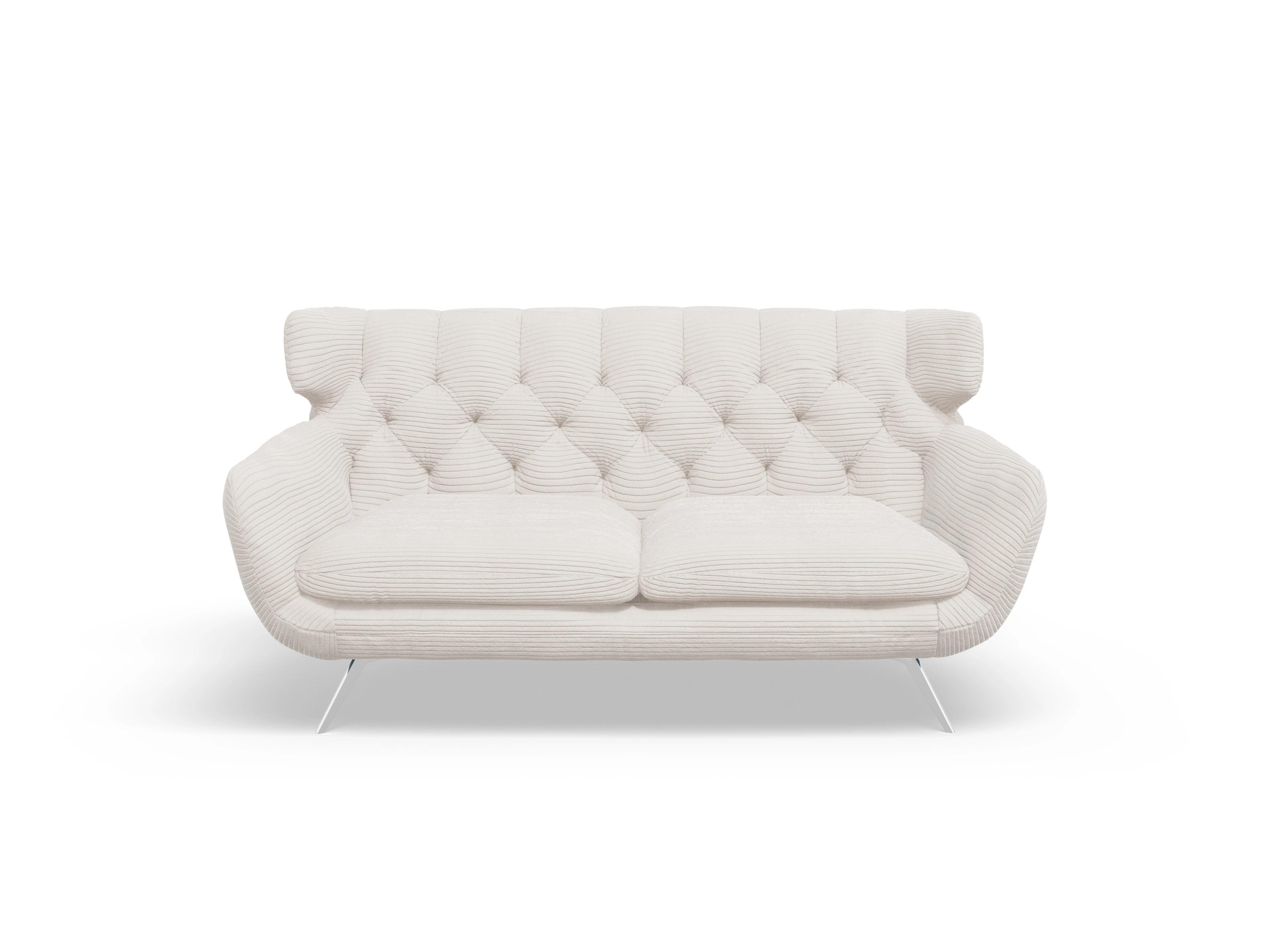 Ansicht des Produktes Seca 2-Sitzer Sofa in Stoff Weiss
