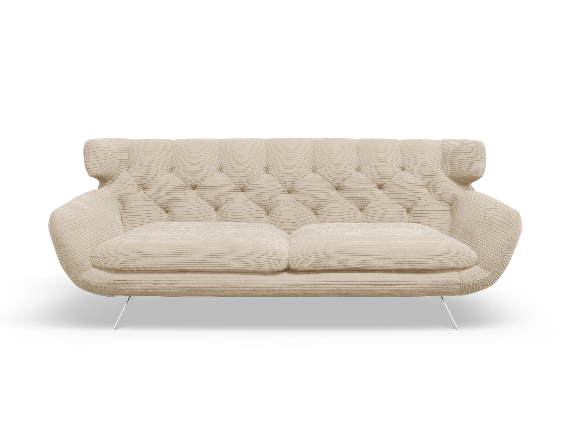 Ansicht des Produktes Seca 3-Sitzer Sofa in Stoff Beige