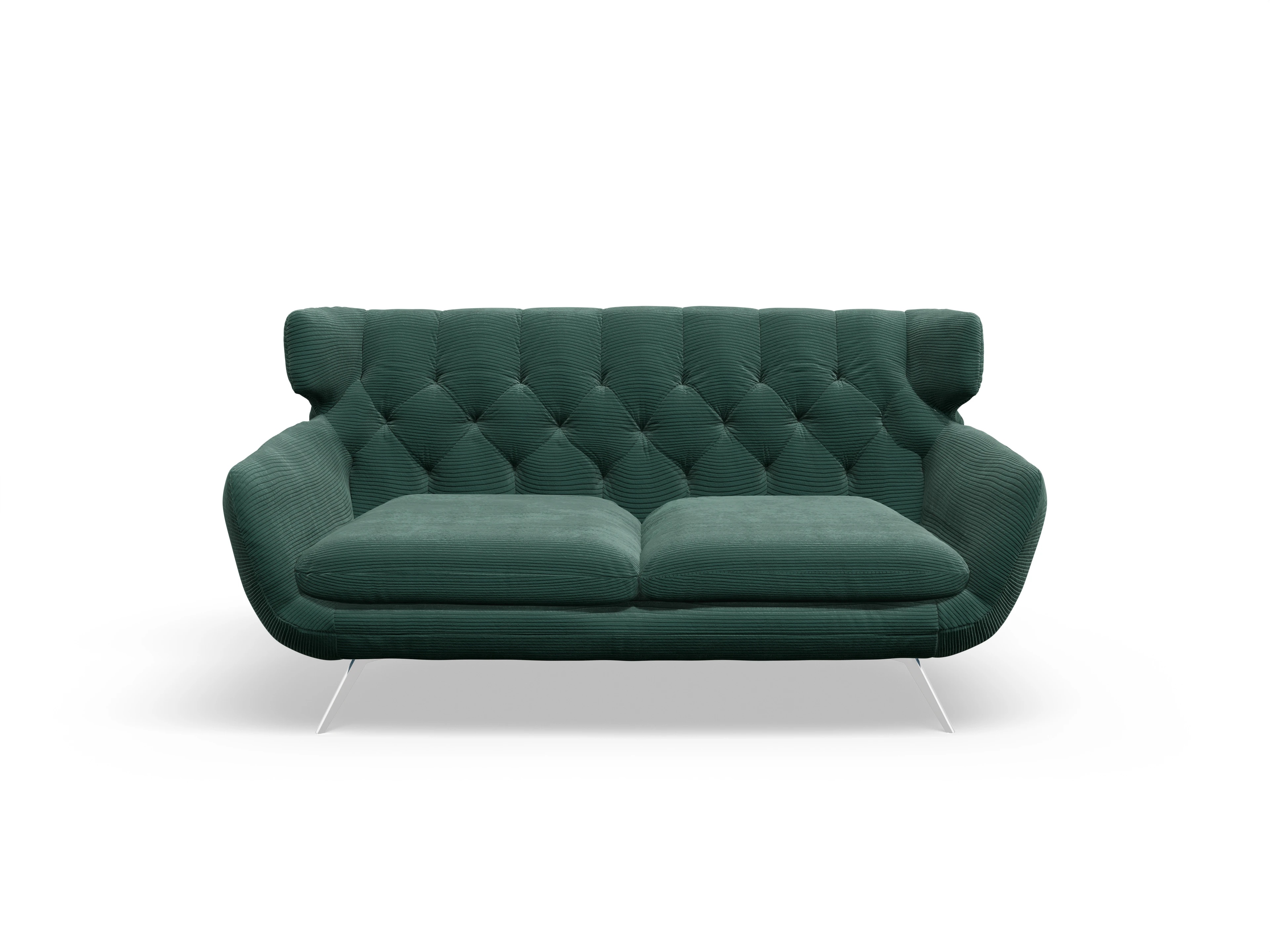 Seca 2-Sitzer Sofa Ansicht des Produktes Seca 2-Sitzer Sofa in Stoff Grün