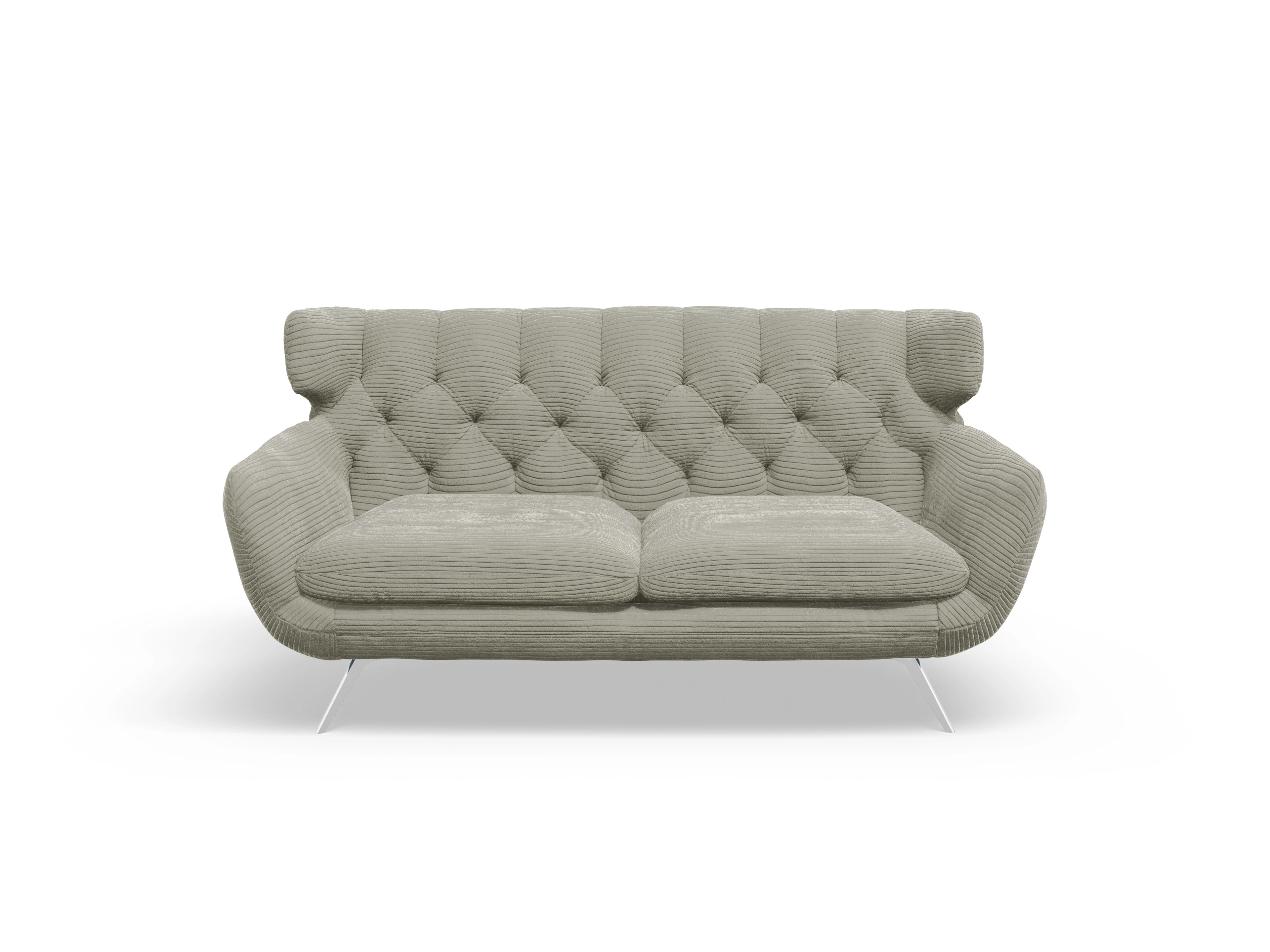 Ansicht des Produktes Seca 2-Sitzer Sofa in Stoff Braun