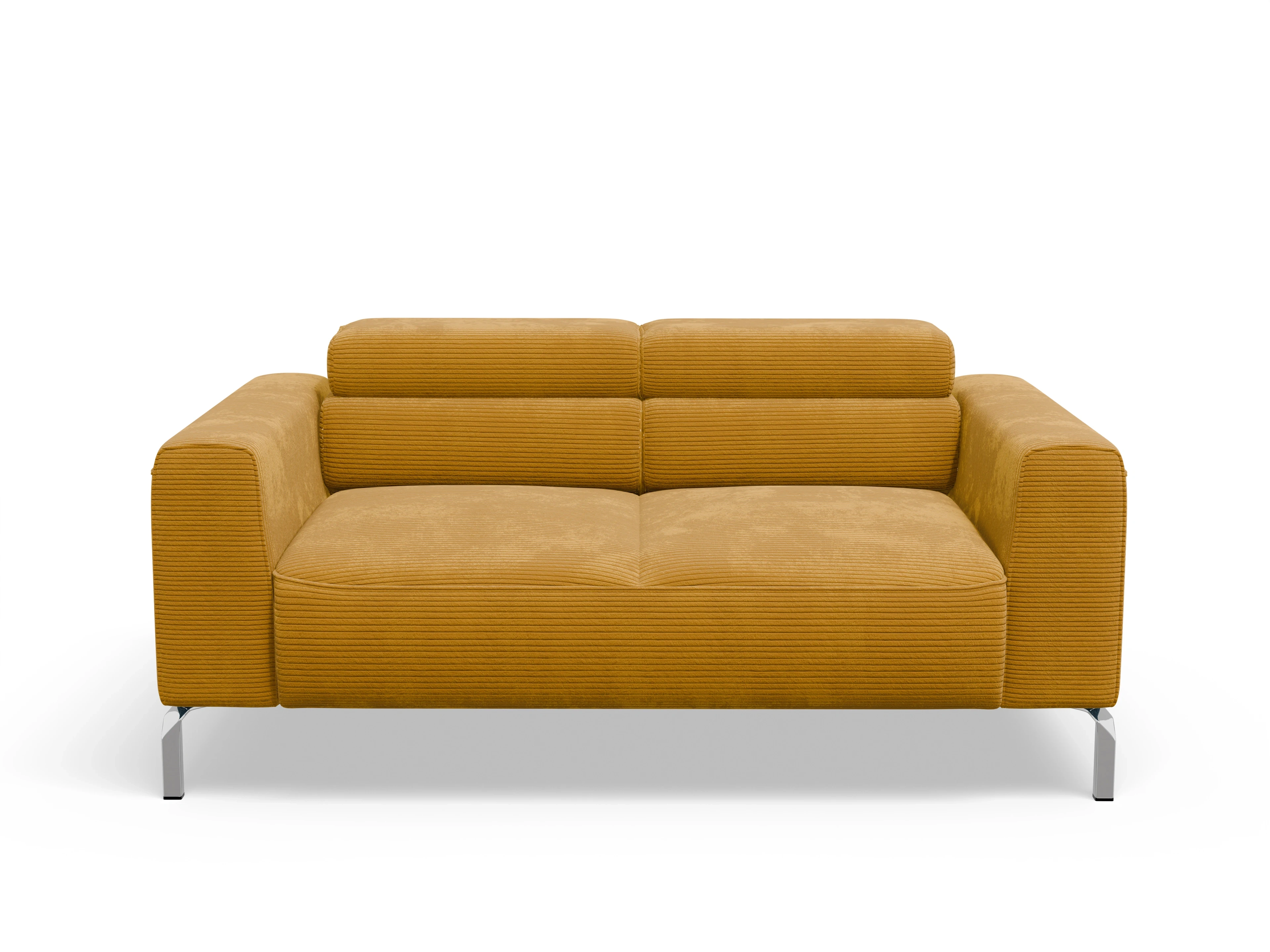 Ansicht des Produktes Season 2-Sitzer Sofa in Stoff Gelb