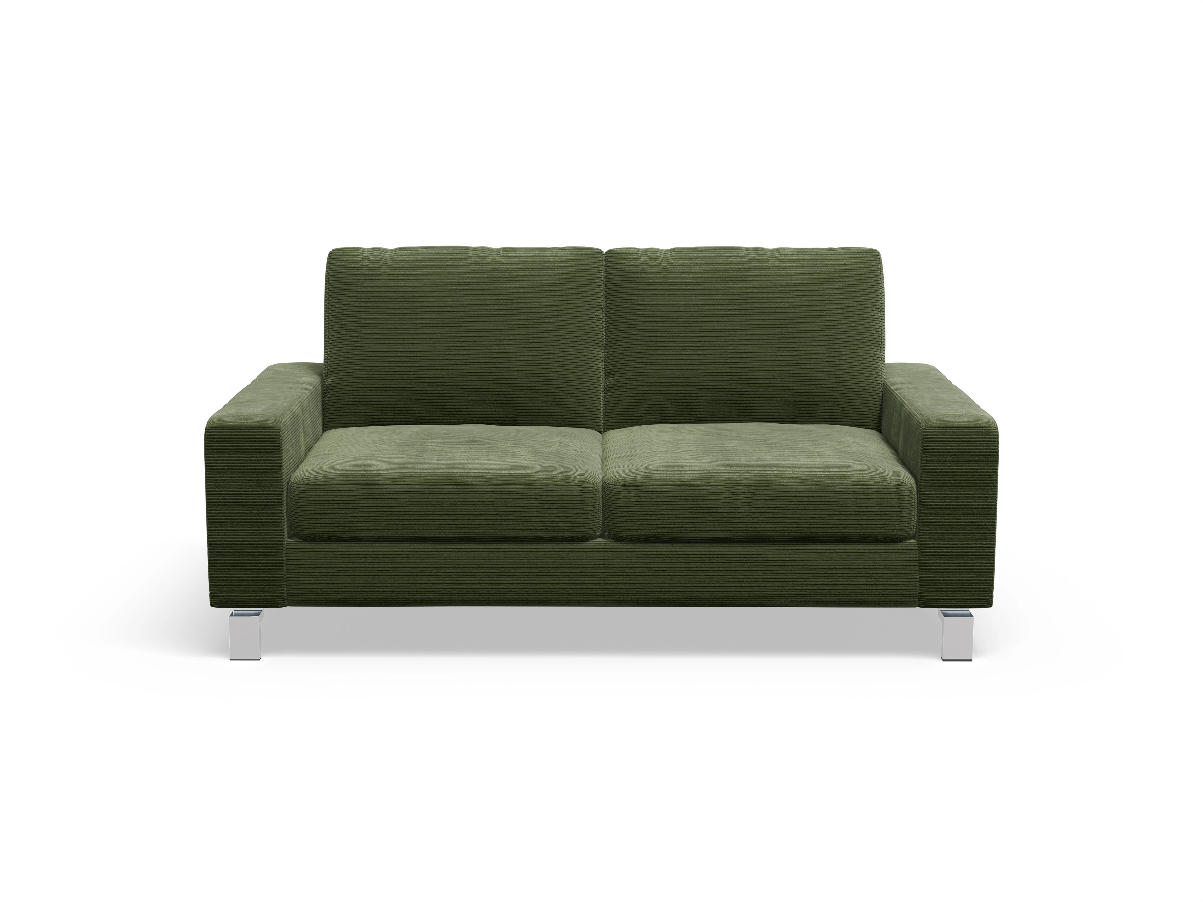 Indiana 2-Sitzer Sofa Large Ansicht des Produktes Indiana 2-Sitzer Sofa in Stoff Grün