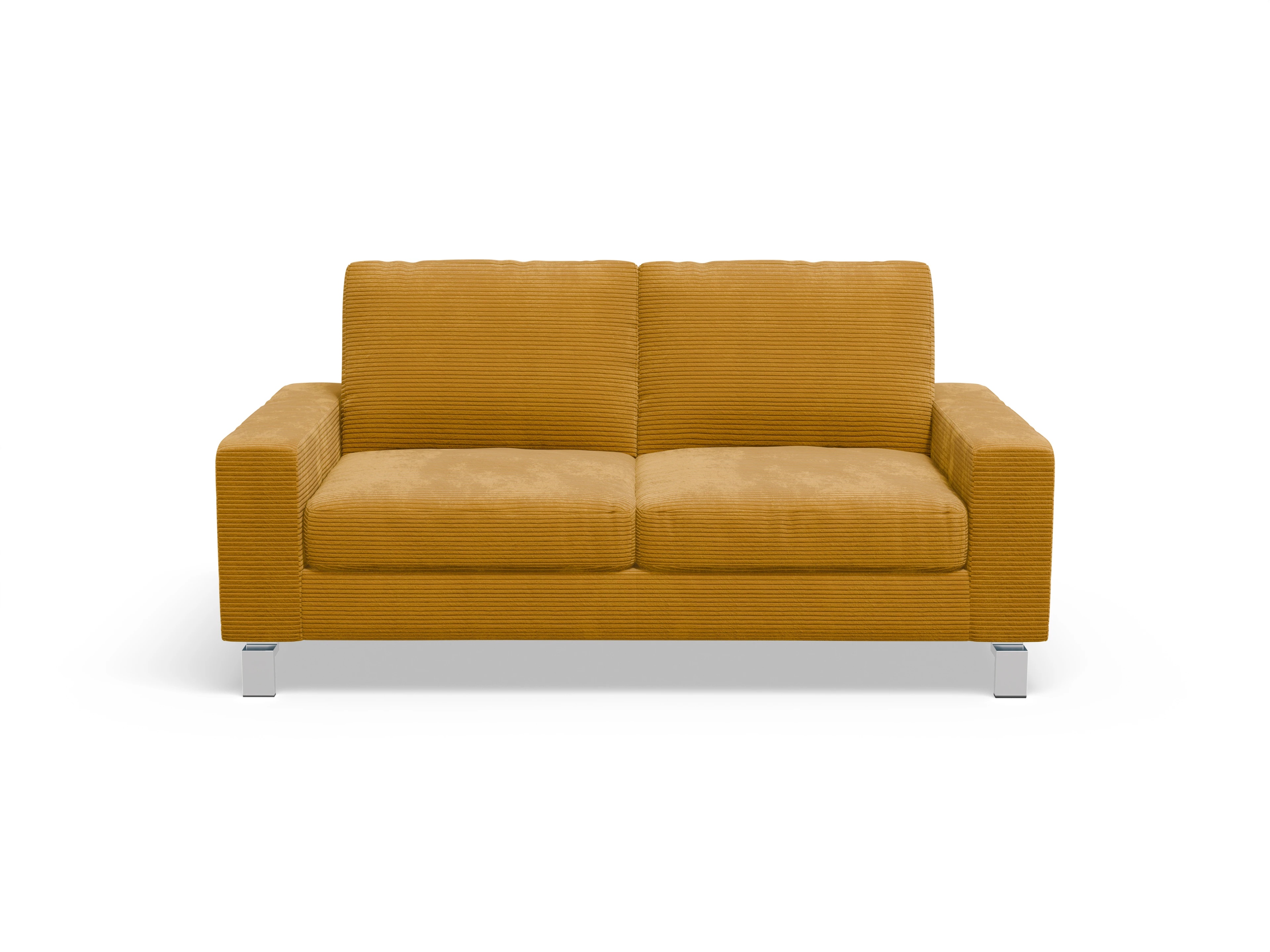 Ansicht des Produktes Indiana 2-Sitzer Sofa in Stoff Gelb