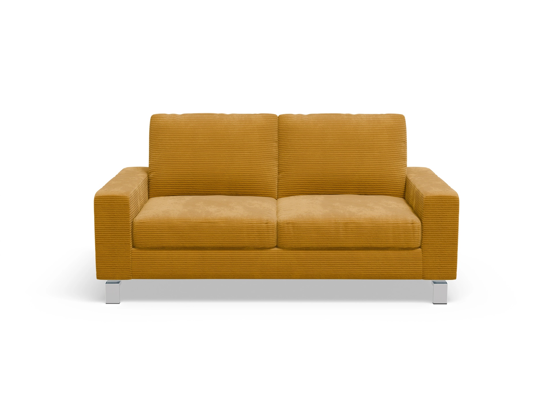 Ansicht des Produktes Indiana 2-Sitzer Sofa in Stoff Gelb