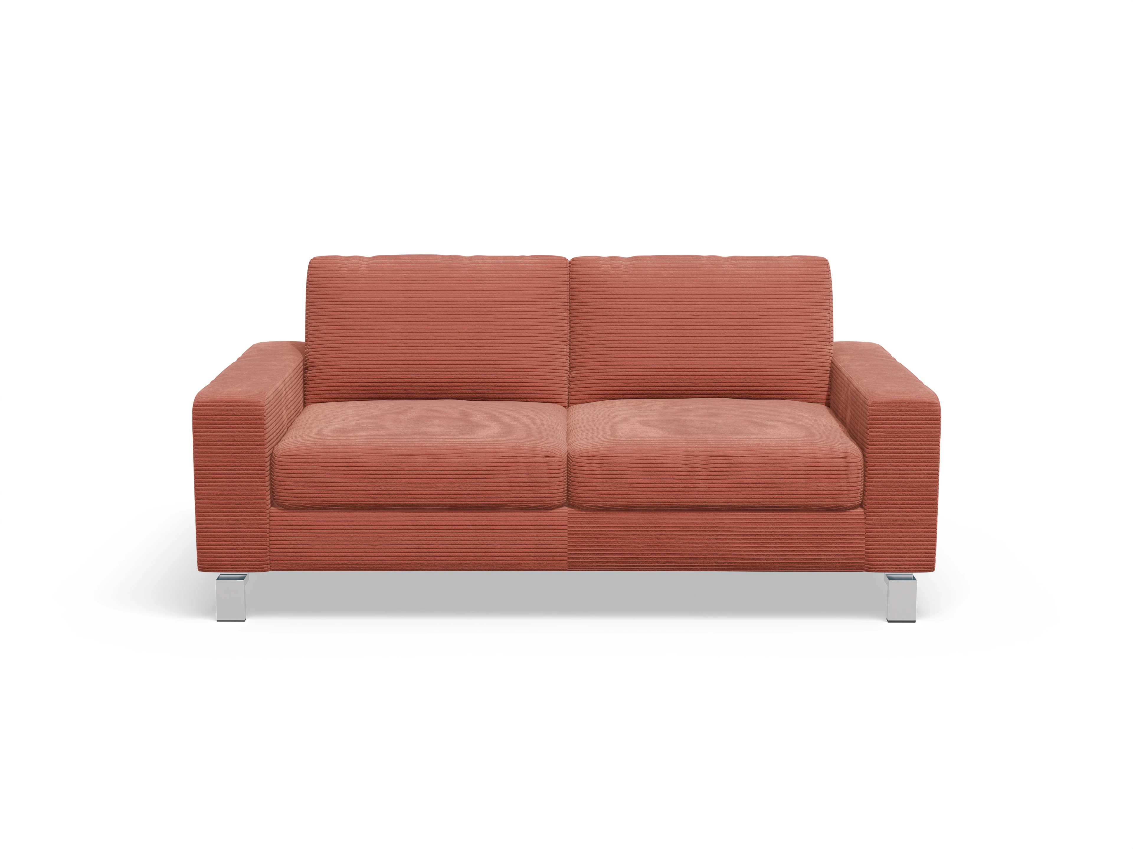 Ansicht des Produktes Indiana 2-Sitzer Sofa in Stoff Orange
