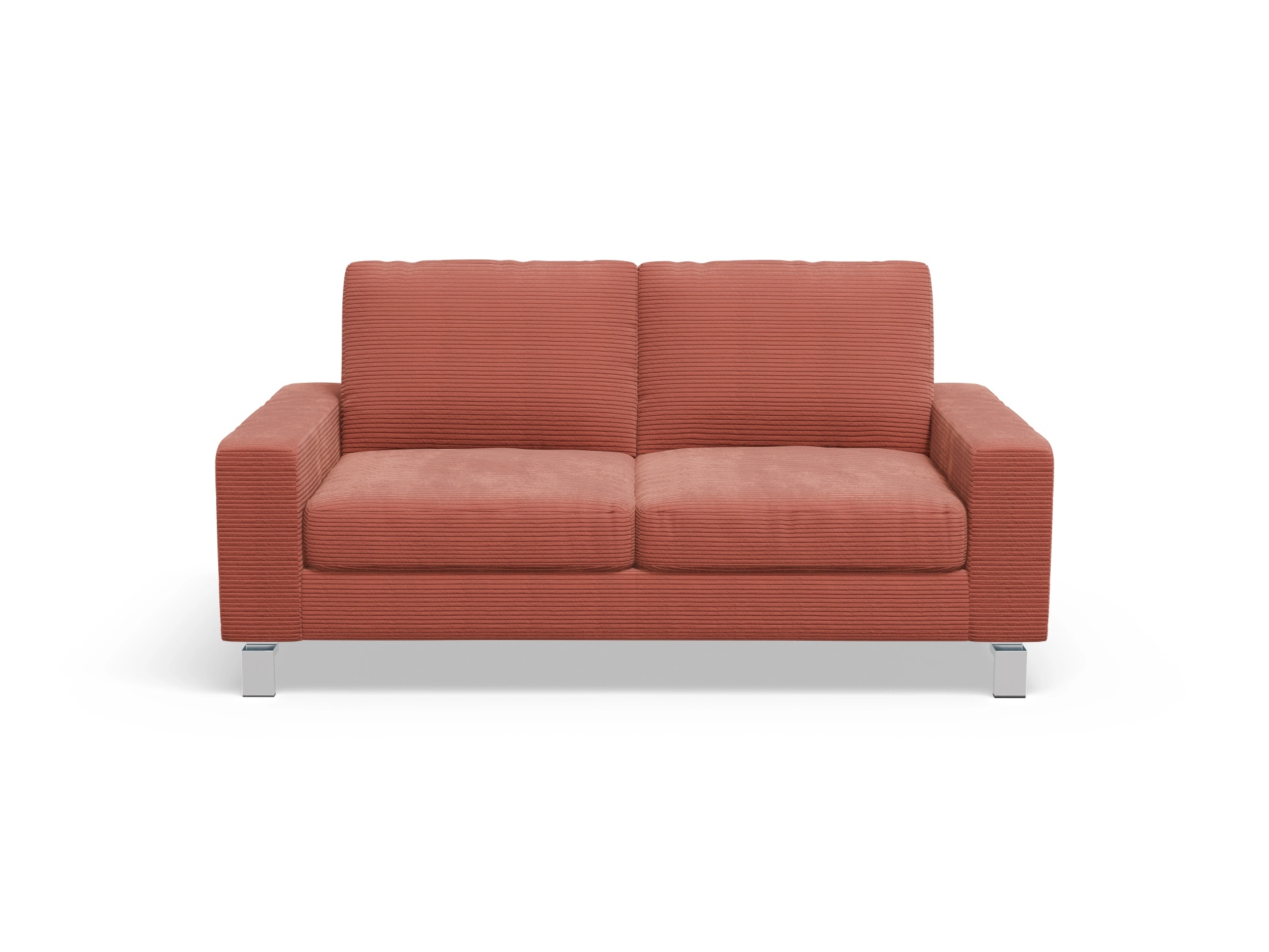 Ansicht des Produktes Indiana 2-Sitzer Sofa in Stoff Orange