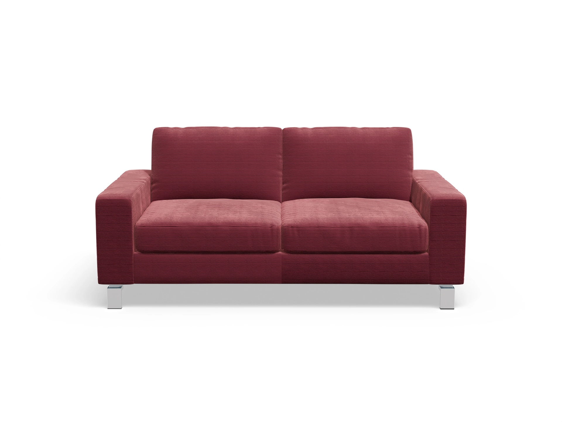 Ansicht des Produktes Indiana 2-Sitzer Sofa in Stoff Rot