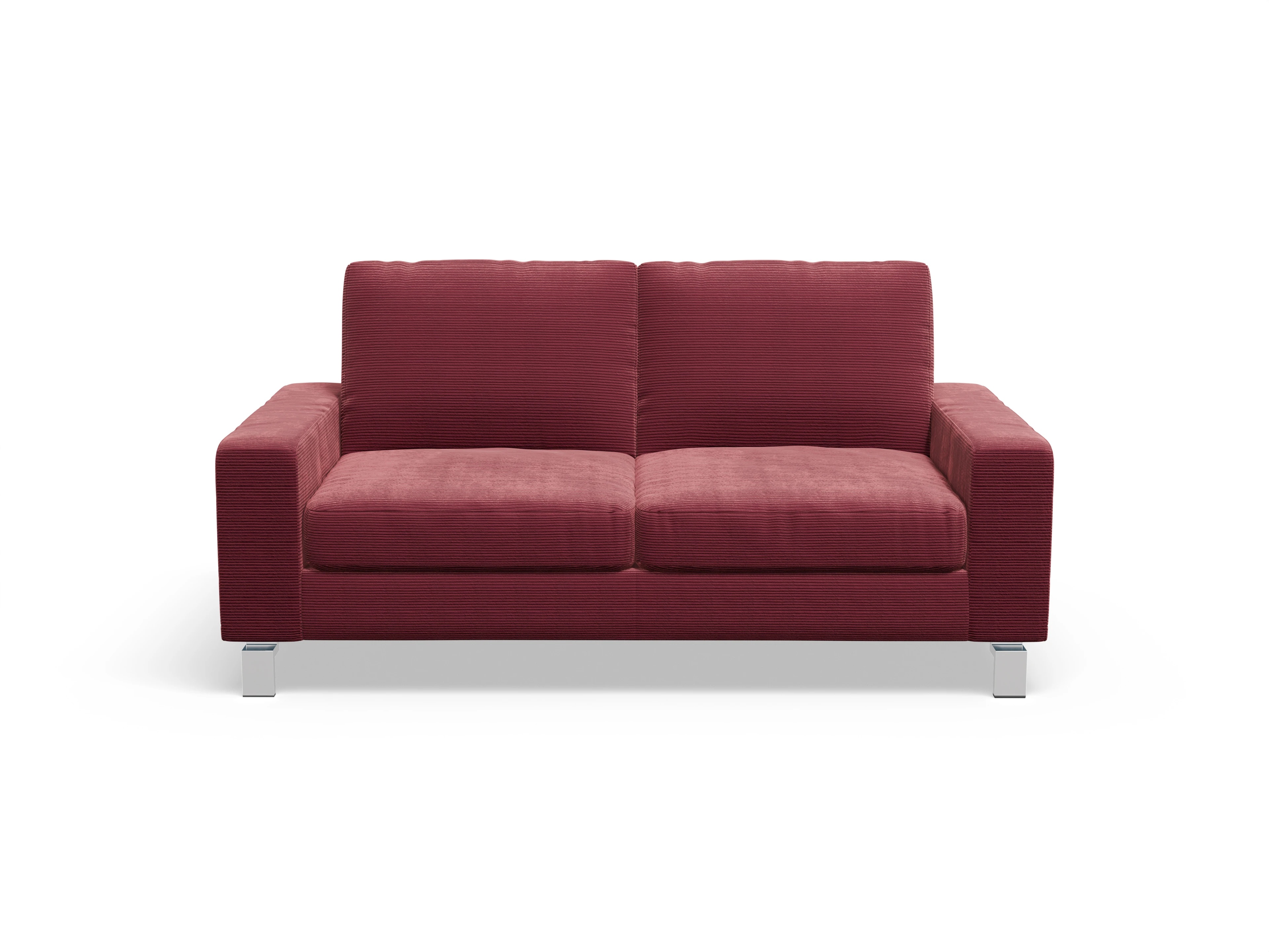 Indiana 2-Sitzer Sofa Large Ansicht des Produktes Indiana 2-Sitzer Sofa in Stoff Rot