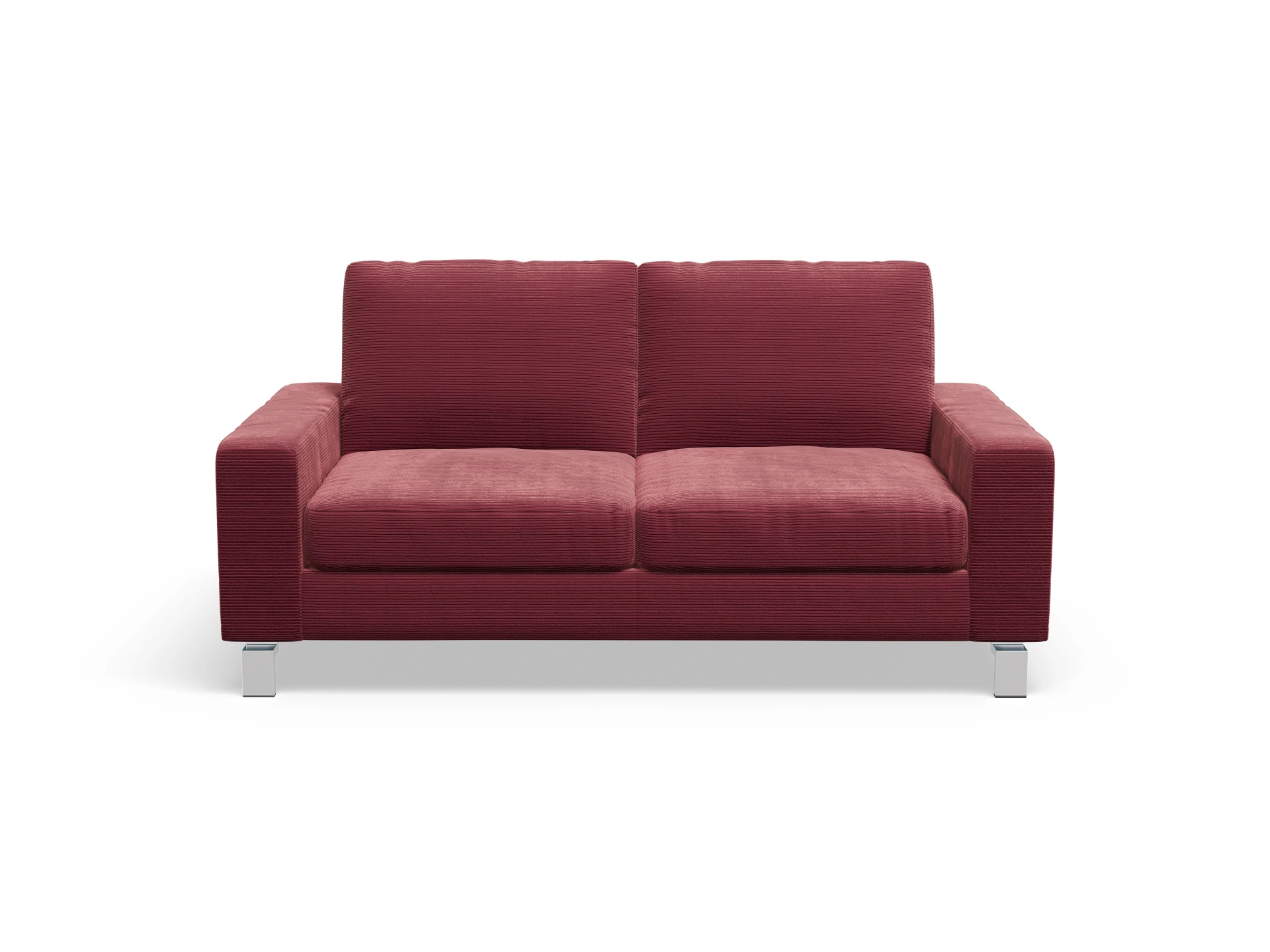 Ansicht des Produktes Indiana 2-Sitzer Sofa in Stoff Rot
